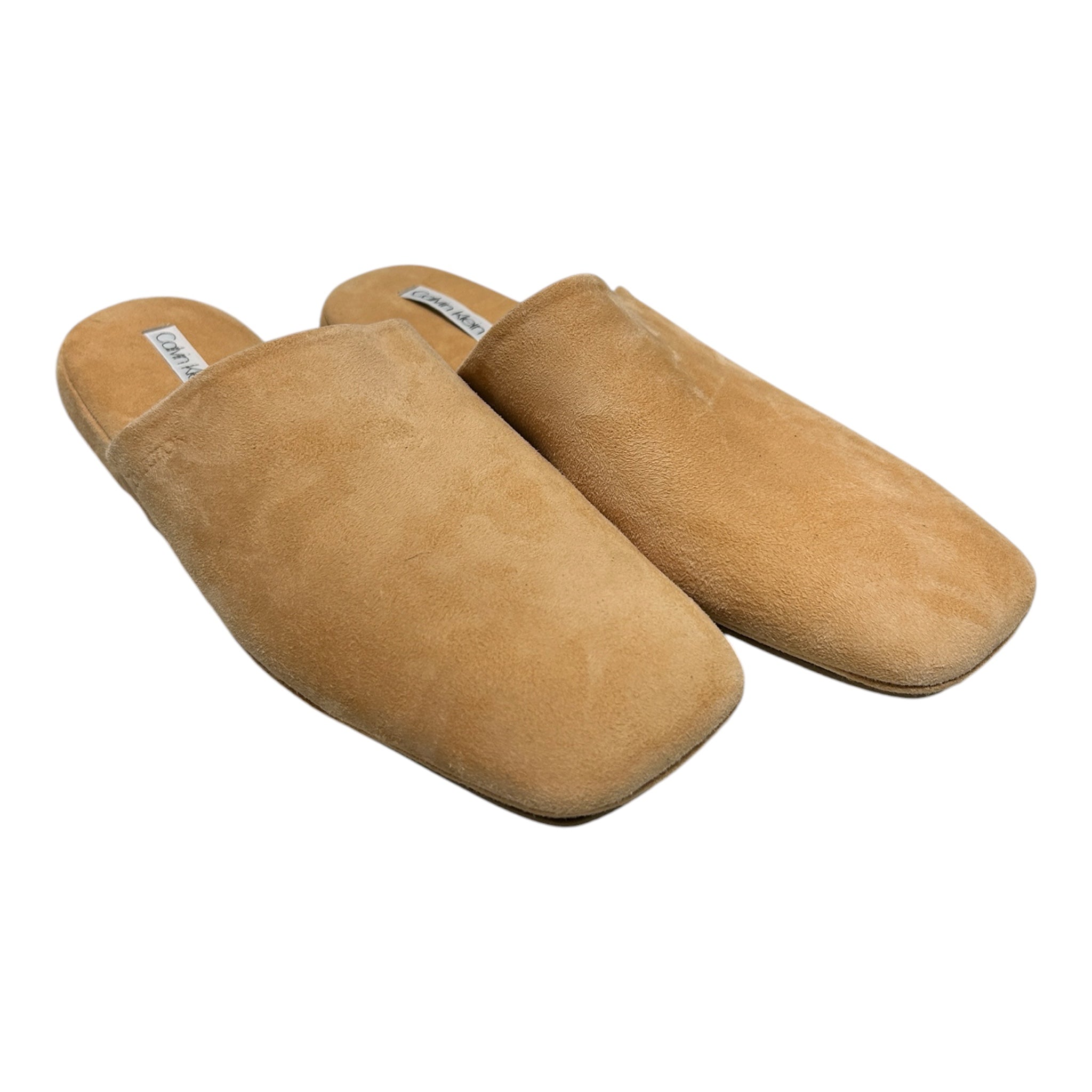 Calvin Klein/Flat Shoes/EU 37/Suede/BEG/ view 1