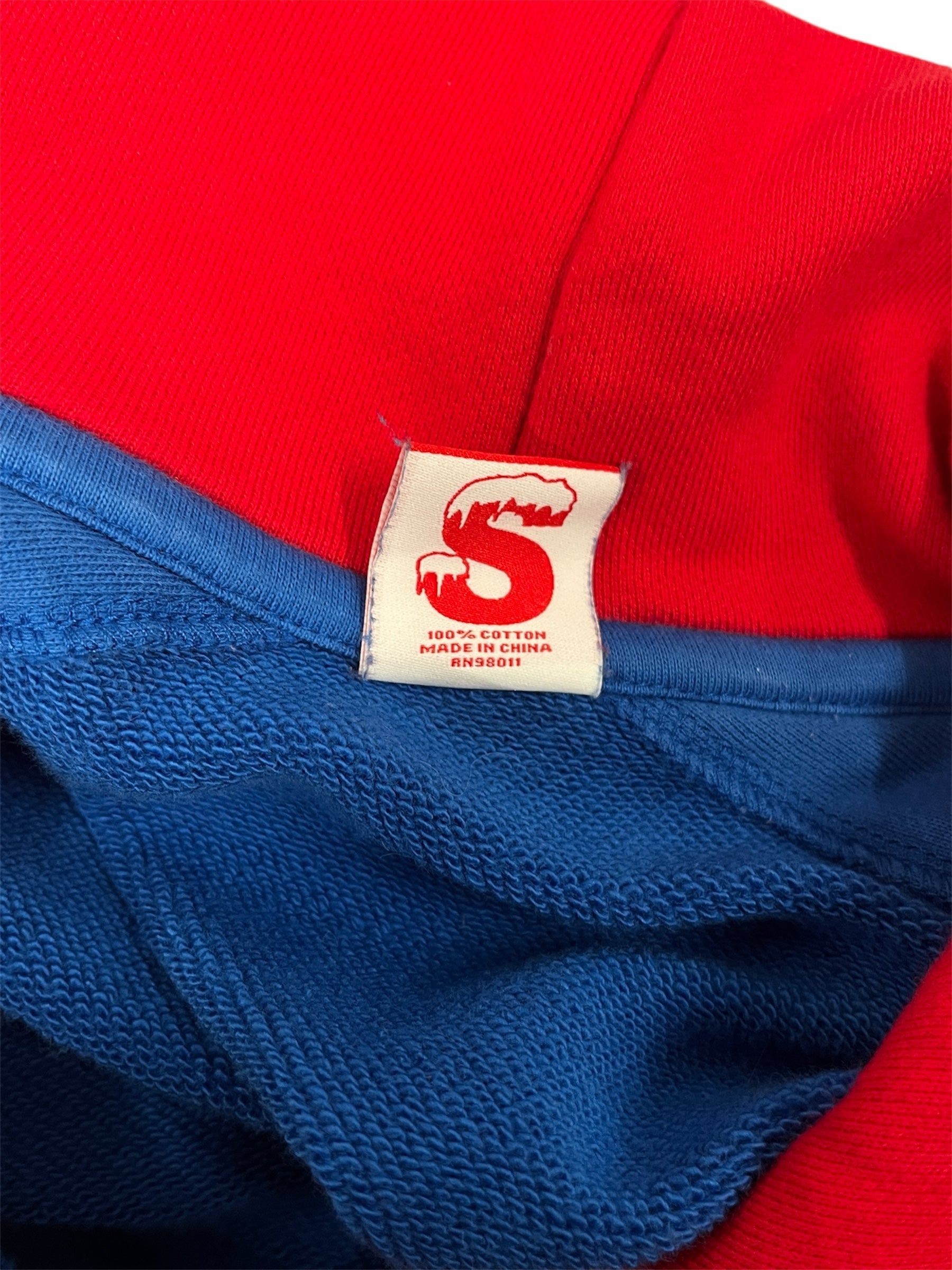 ICE CREAM/Hoodie/S/Border/Nylon/Wayne Colorblock Graphic view 4