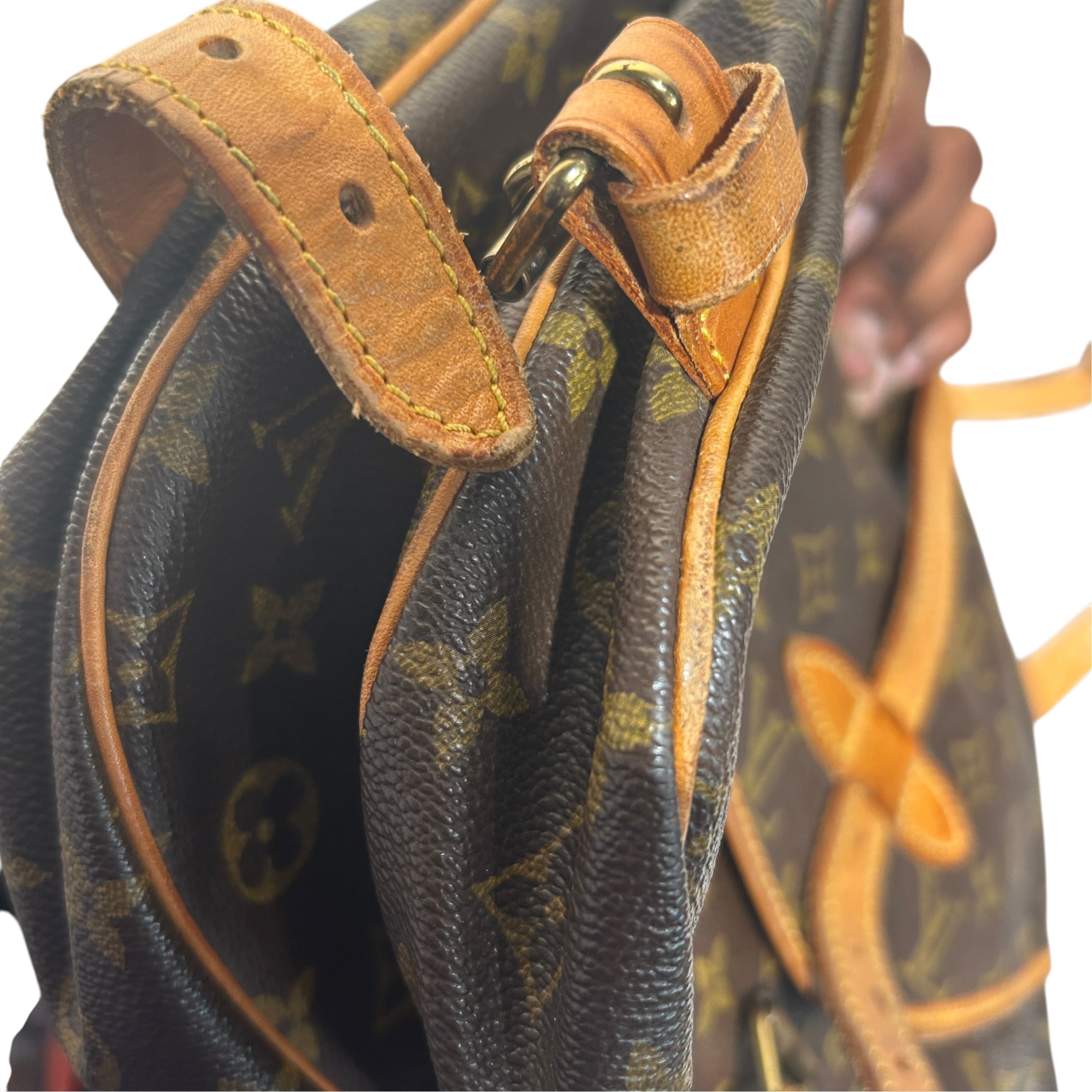 LOUIS VUITTON/Cross Body Bag/Monogram/Leather/BRW/saumur 30 view 7