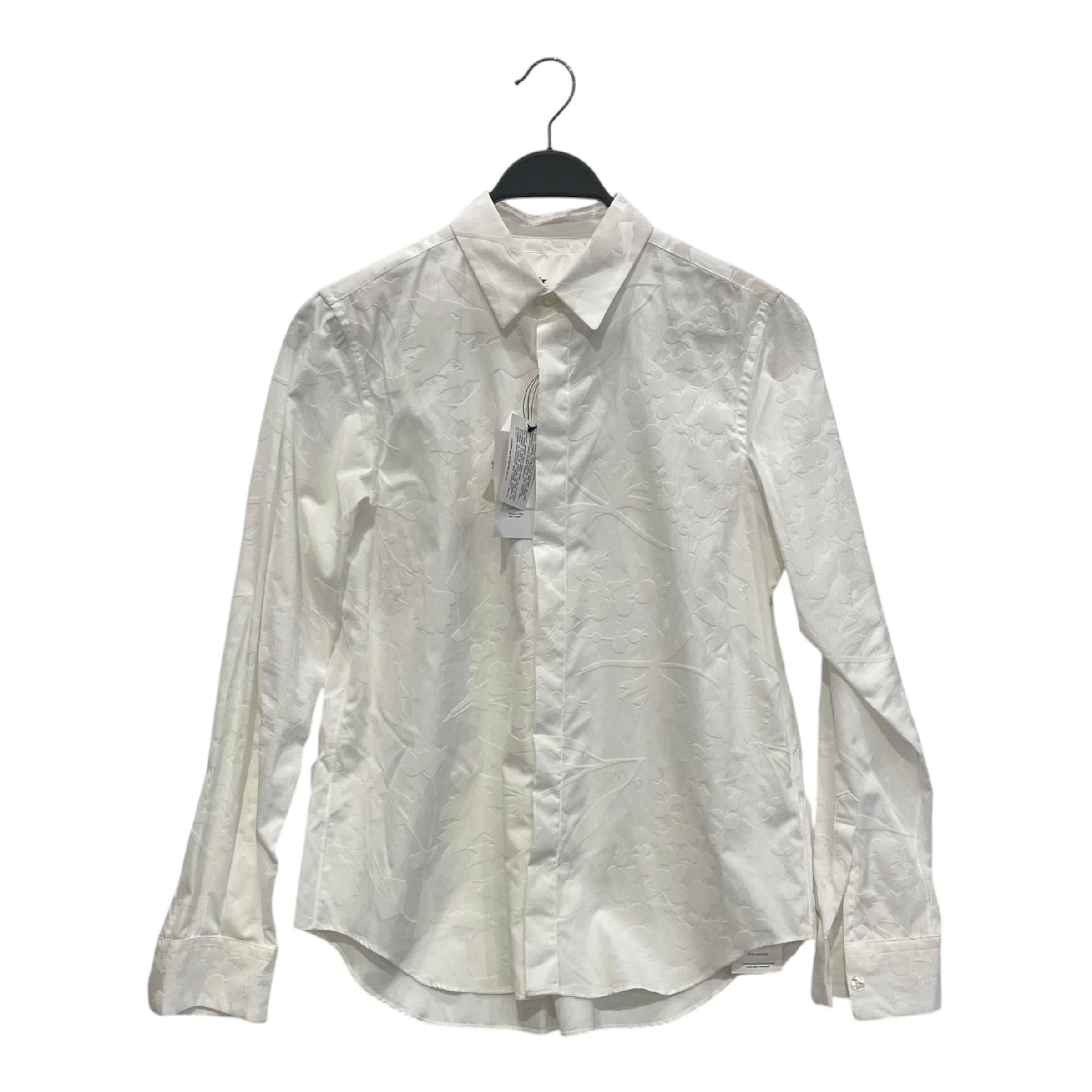 noir kei ninomiya/Blouse/M/Floral Pattern/Cotton/WHT/velvet flowers view 1