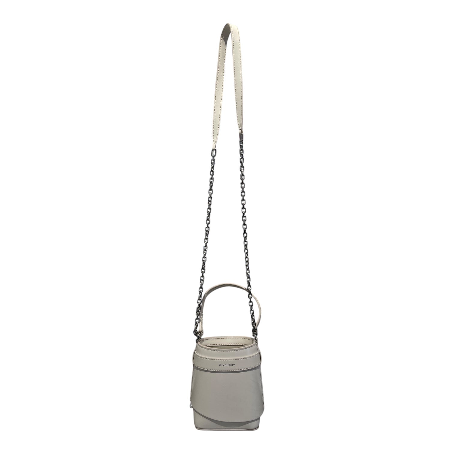 GIVENCHY/Hand Bag/Leather/WHT/ view 2