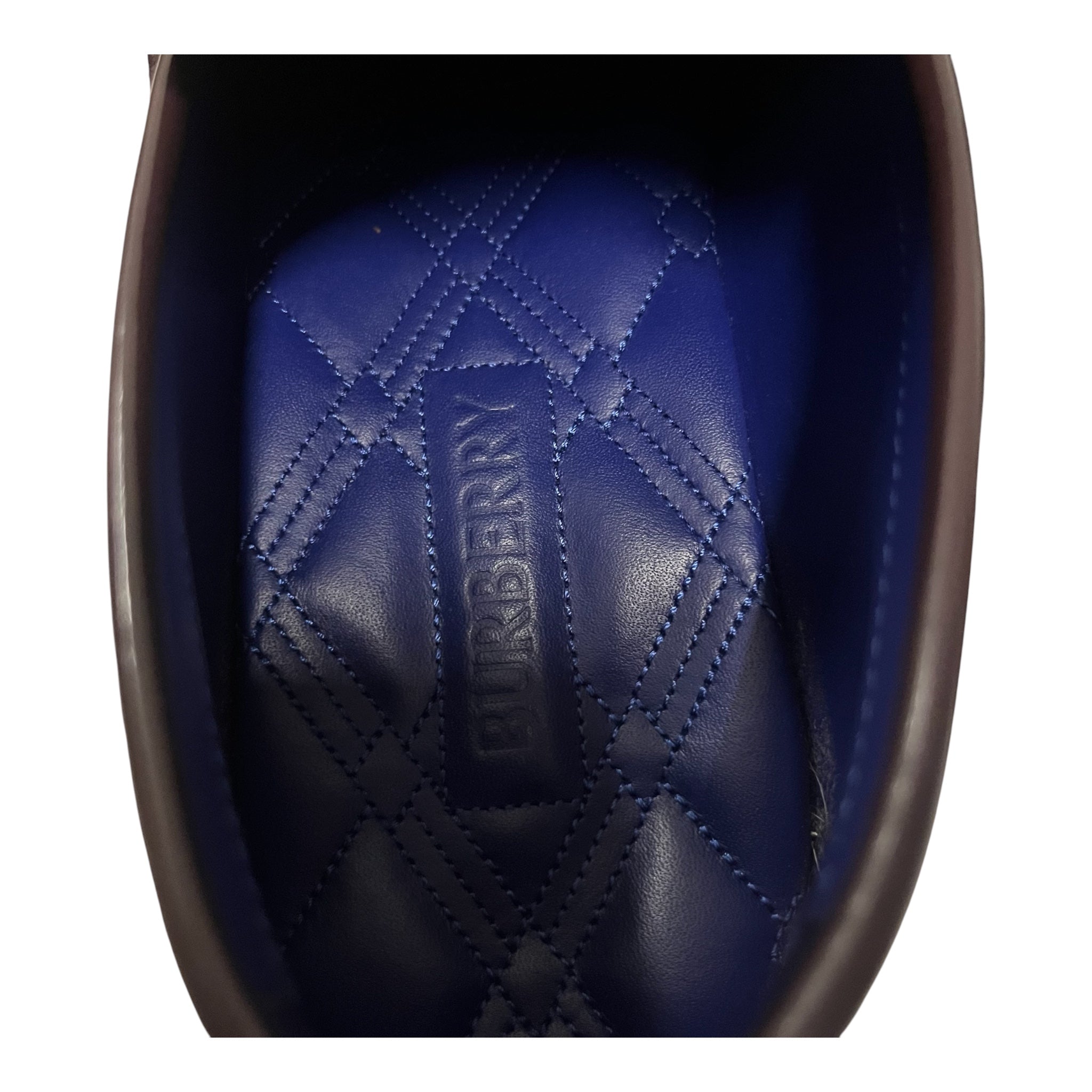BURBERRY/Loafers/US 7.5/Leather/BRD/chain view 3