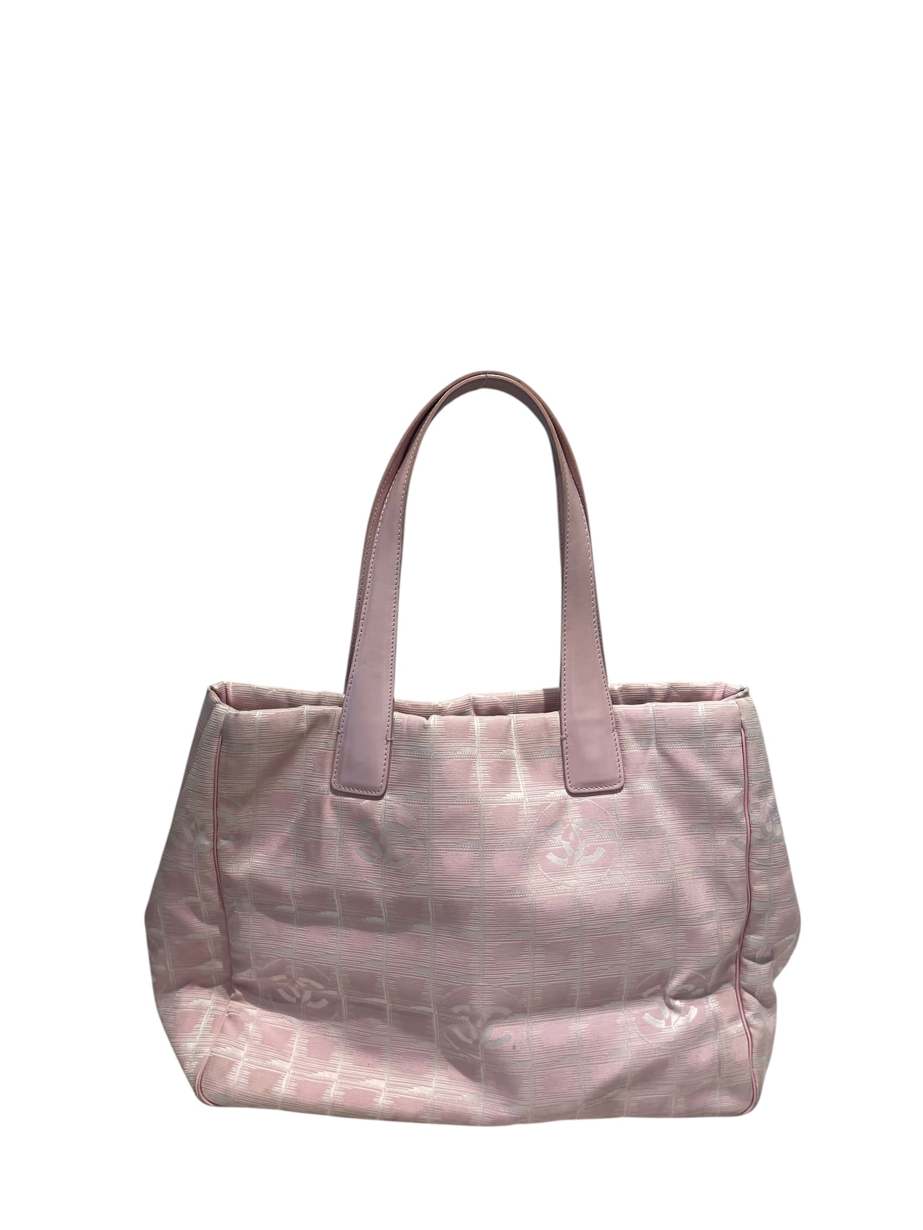 CHANEL/Tote Bag/Nylon/PNK/Travel Line Bag view 2