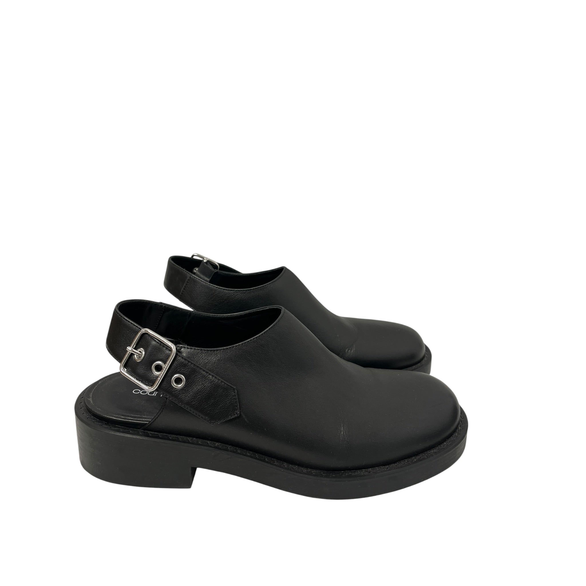 Courreges/Loafers/EU 44/Leather/BLK/GOGO CLOGS view 5
