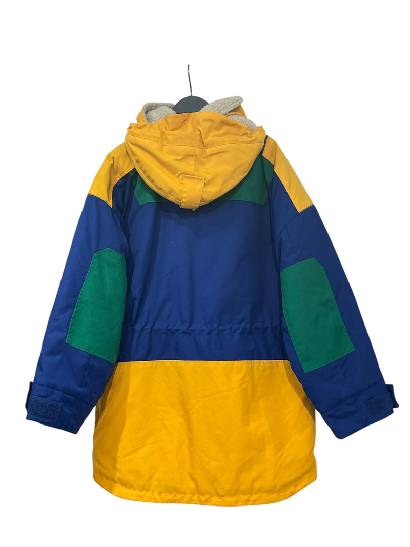 ISABEL MARANT ETOILE/Coat/36/Polyester/MLT/00985 COLOR BLOCK PARKA