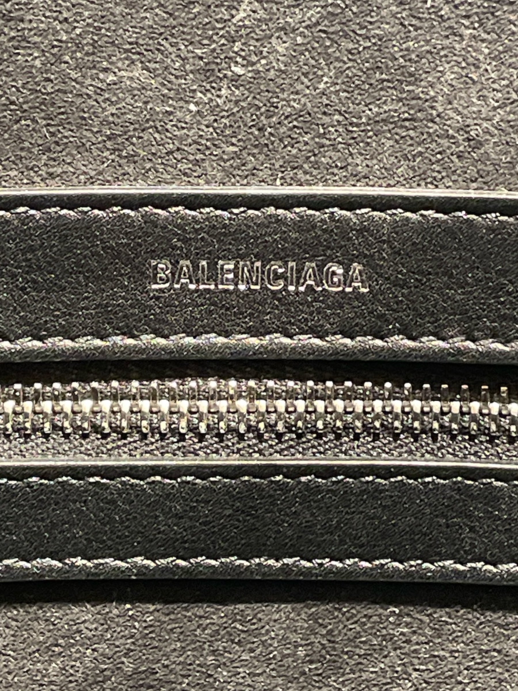 BALENCIAGA/Tote Bag/BLK/LEATHER TOTE view 5