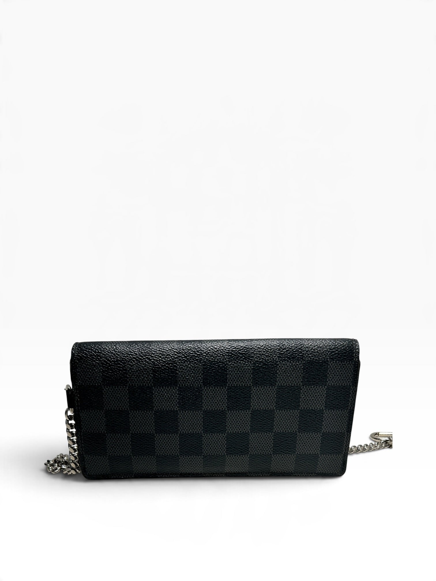 LOUIS VUITTON/Long Wallet/Monogram/GRY/M's/DAMIER PATTERN ACCORDEON CHAIN view 2