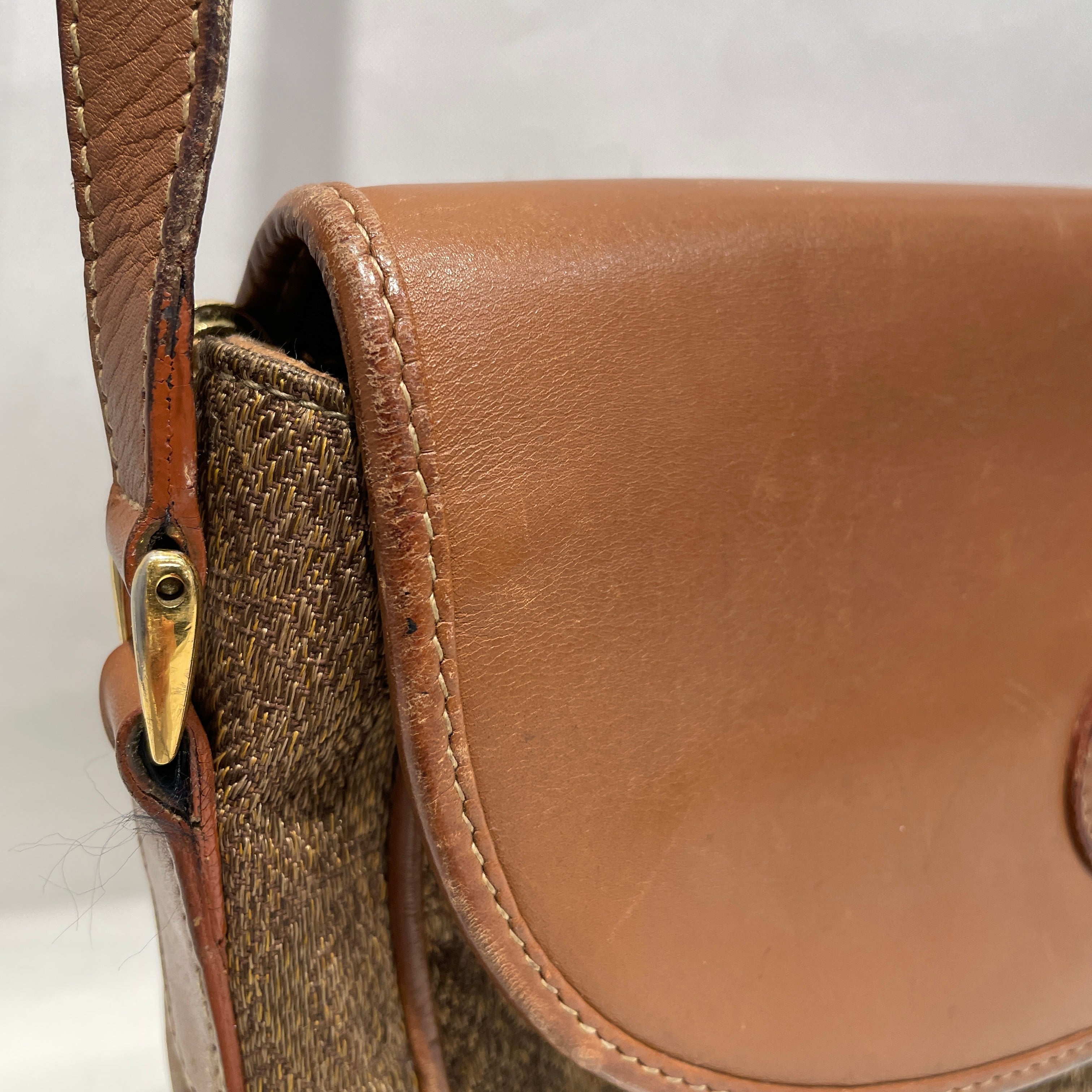 GUCCI/Cross Body Bag/BRW/Vintage 90s Crossbody view 6