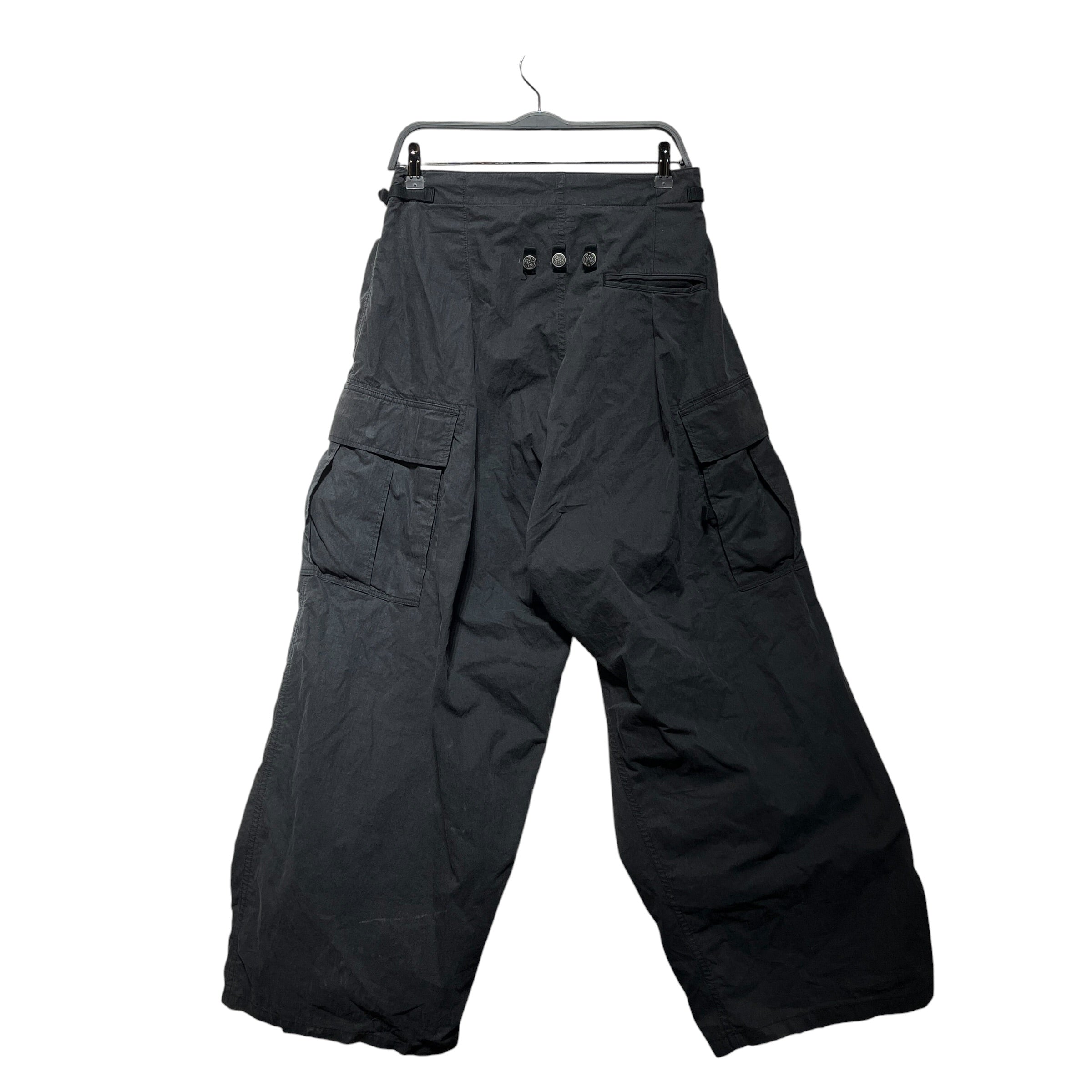 KAPITAL/Cargo Pants/1/Cotton/BLK/RIPSTOP JUMBO view 2