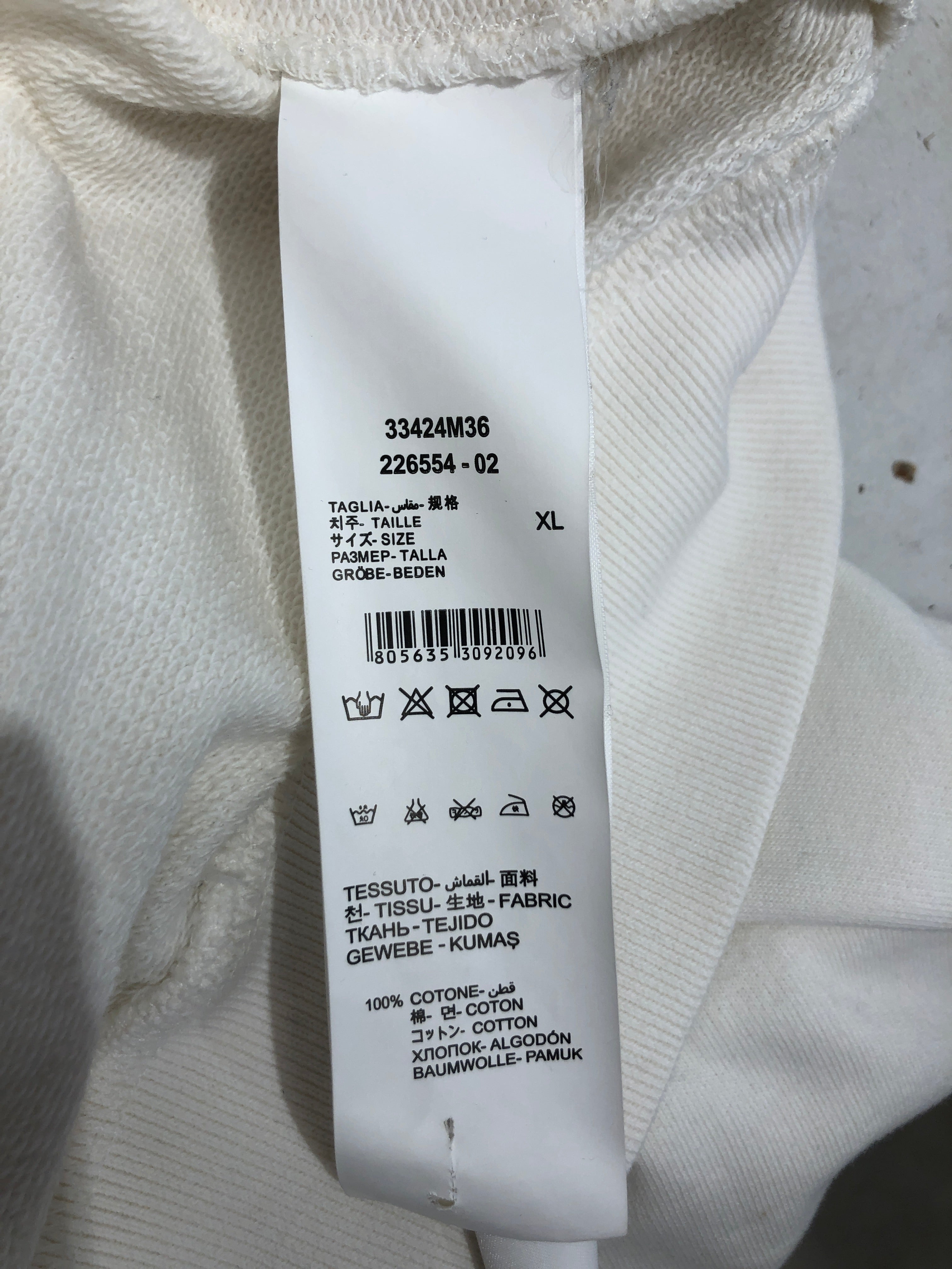 424(FourTwoFour)/Hoodie/XL/Cotton/WHT/Pullover/RX 20Tab view 4