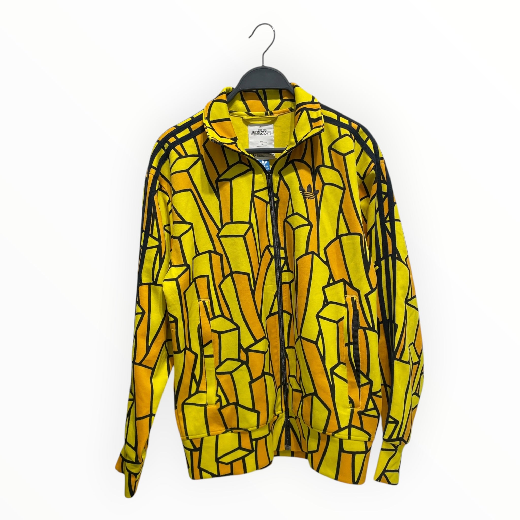 adidas/JEREMY SCOTT/Jacket/S/Cotton/YLW/All Over Print/"FRIES" view 1