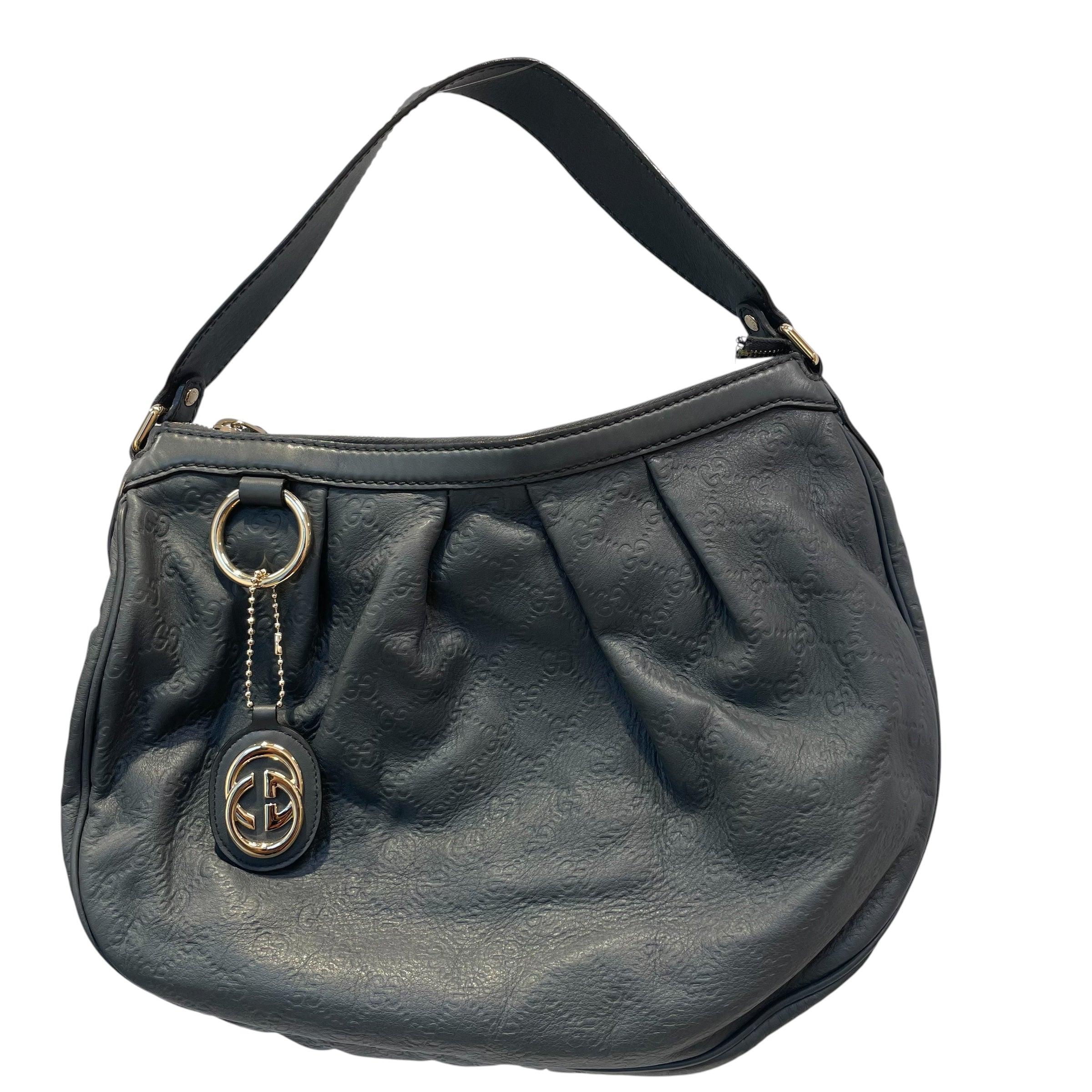GUCCI/Bag/All Over Print/Leather/GRY/guccissima sukey view 1