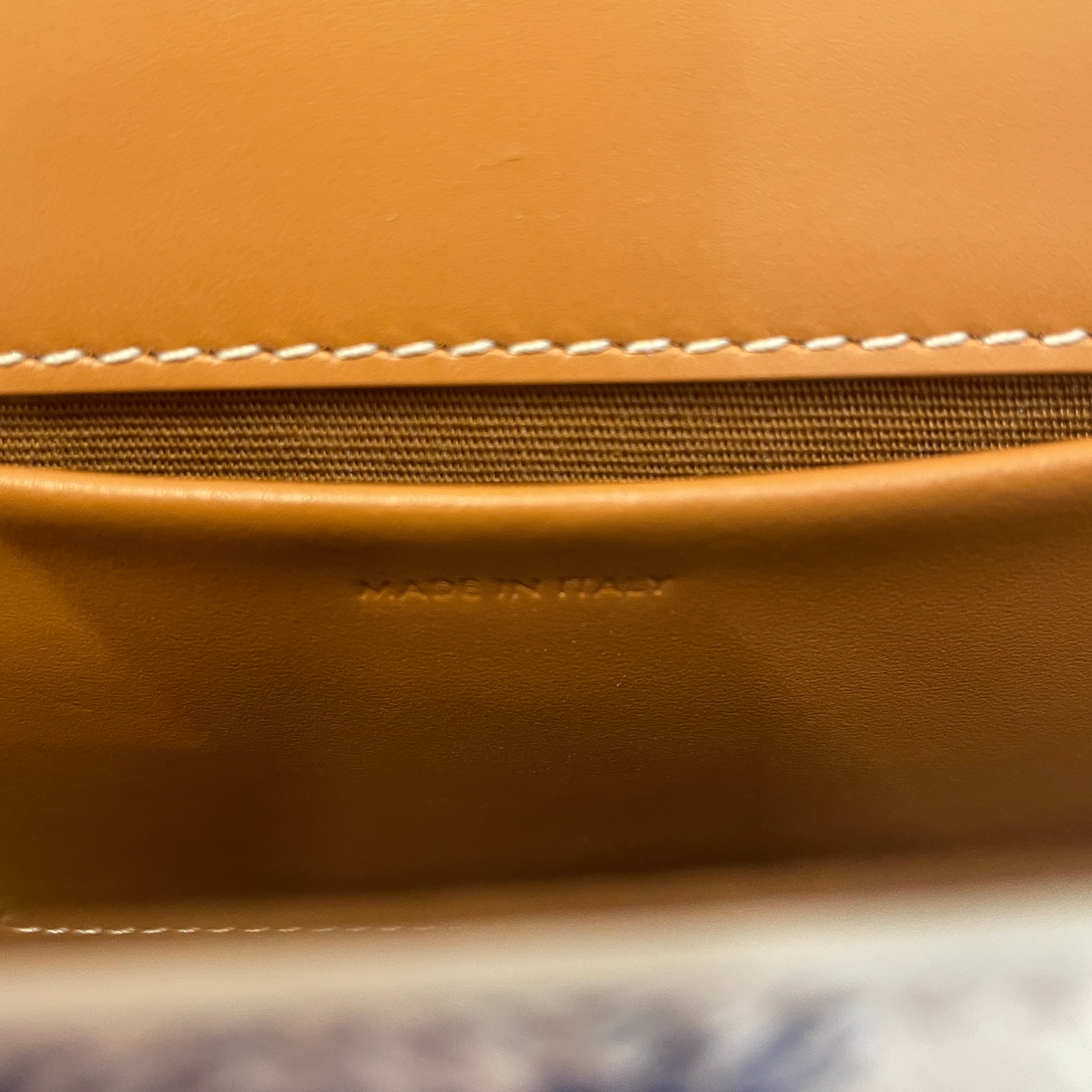 CELINE/Cross Body Bag/Monogram/Leather/WHT/Cuir Triomphe view 5
