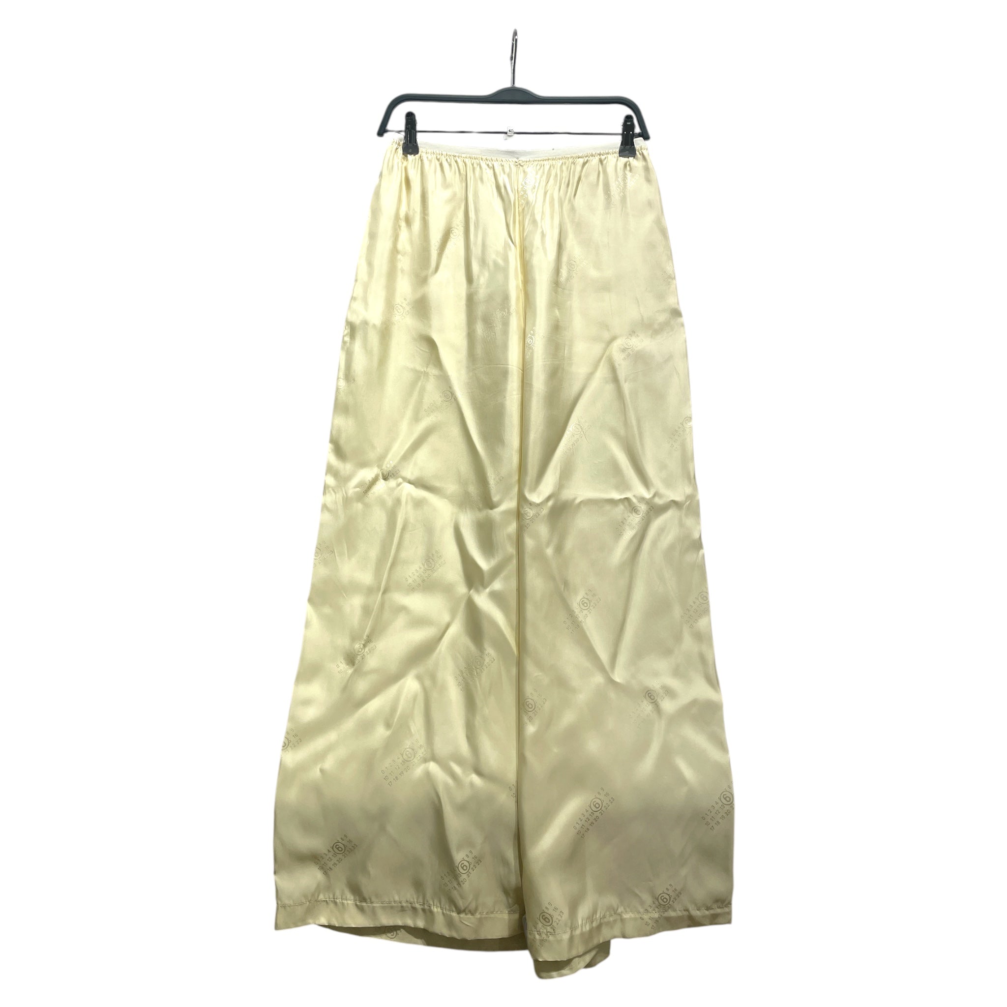 MM6/Wide Leg Pants/40/IVR/MM6 Logo Lounge Pants view 1