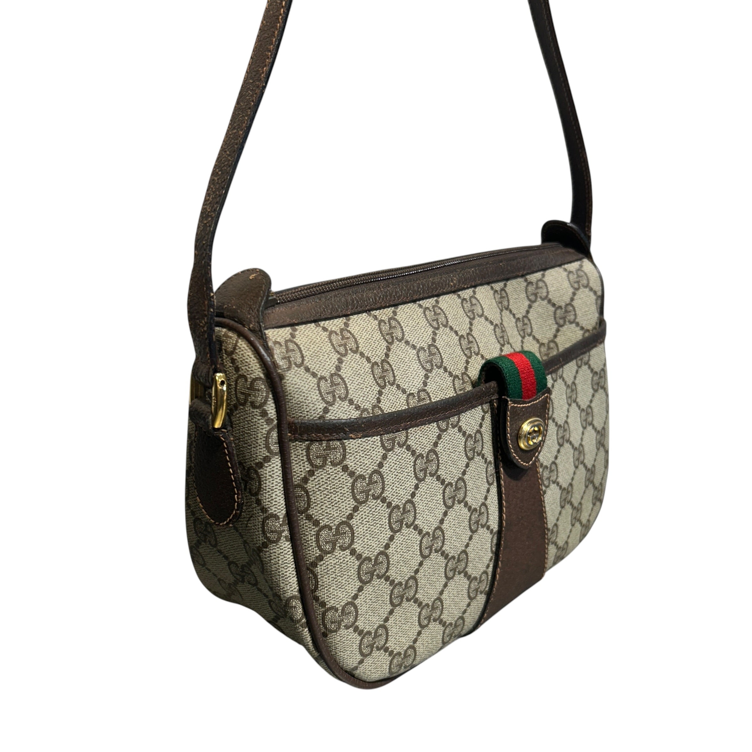 GUCCI/Bag/Monogram/Leather/BEG/gg plue bag view 6