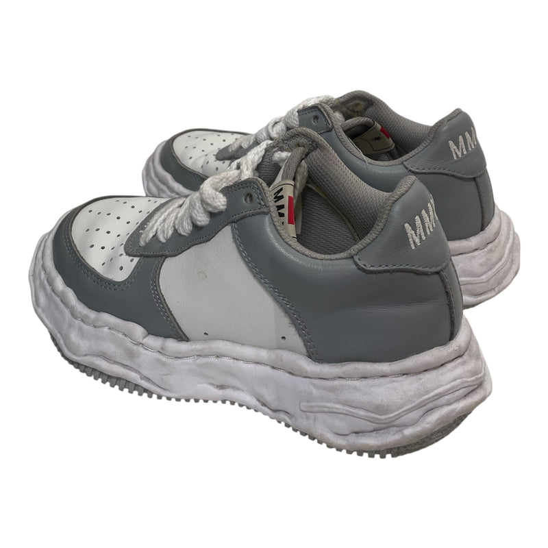 MIHARA YASUHIRO/Low-Sneakers/US 6/Leather/GRY/GRAY WAYNE FORCE