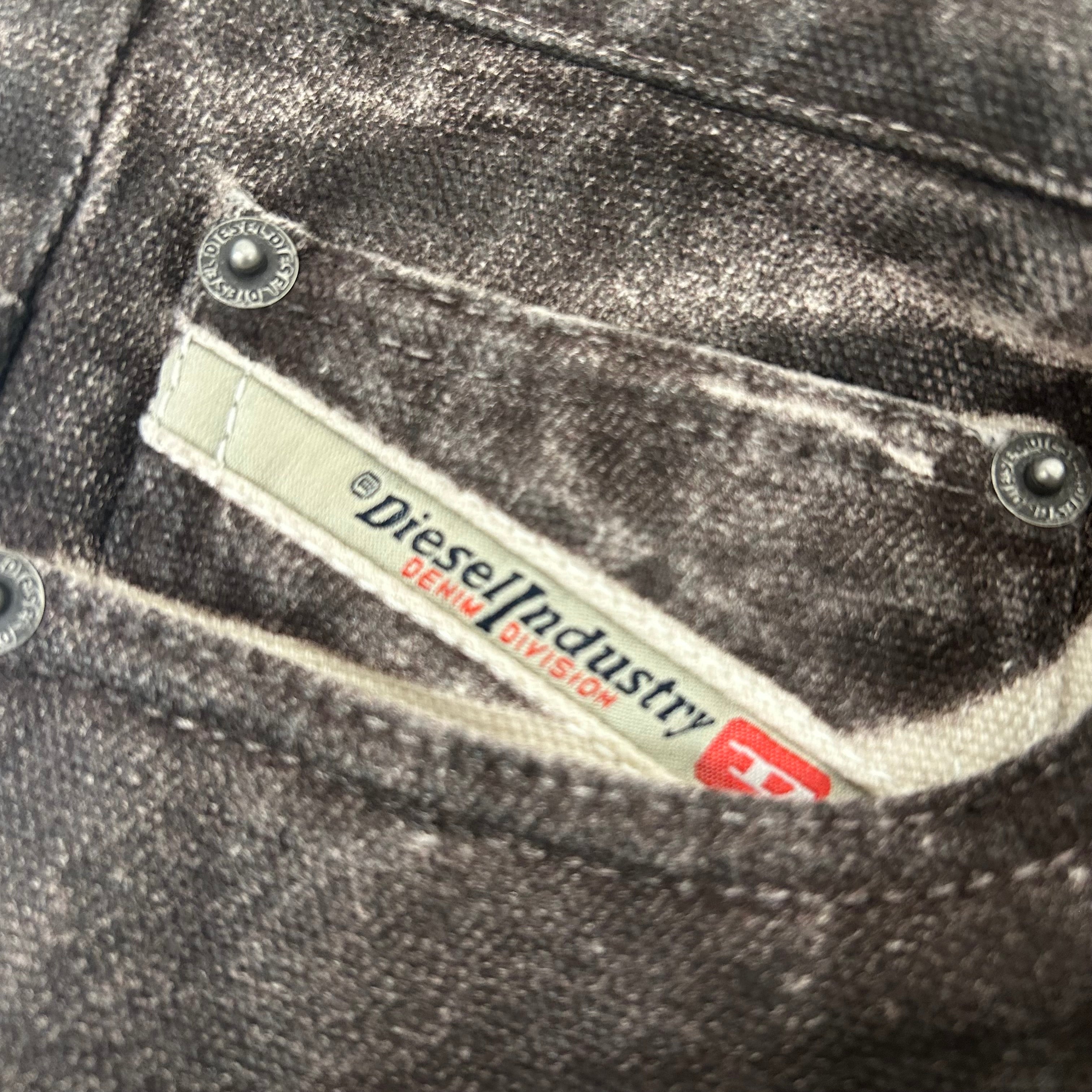 DIESEL/Thug Club/Pants/52/Cotton/GRY/All Over Print/ view 5