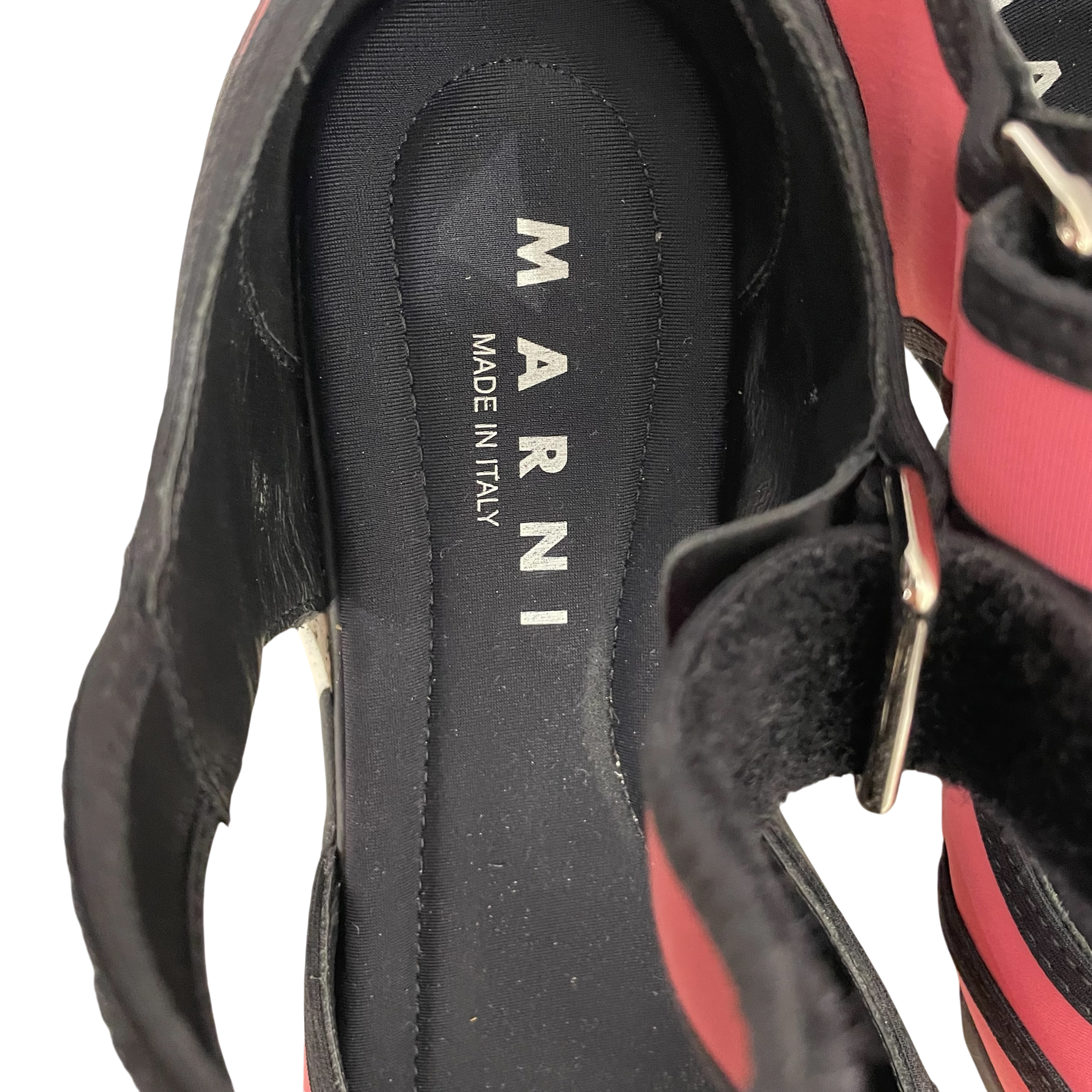MARNI/Low-Sneakers/EU 39/Cotton/PNK/neoprene pump view 2