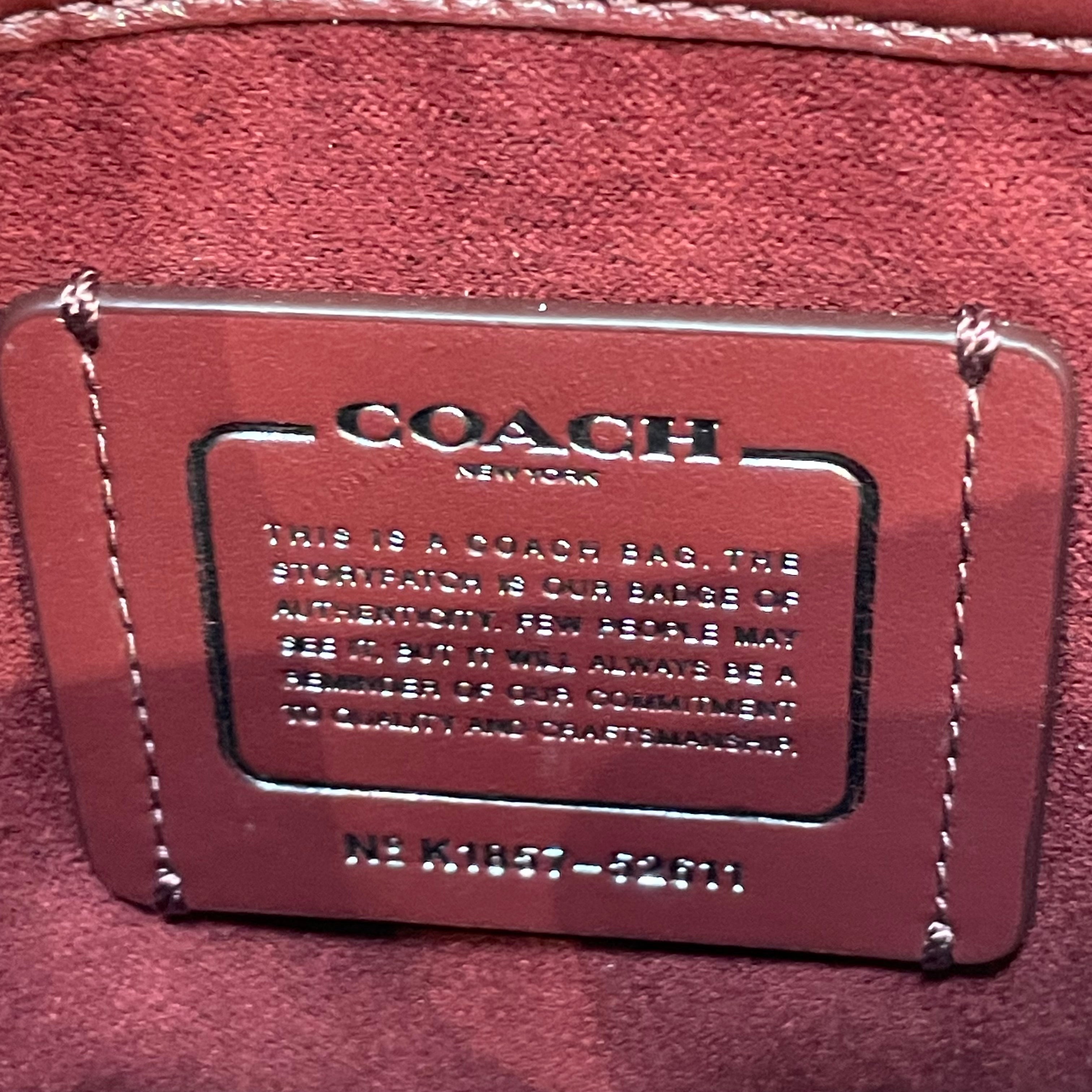 COACH/Cross Body Bag/Leather/PNK/tea rose stones view 6