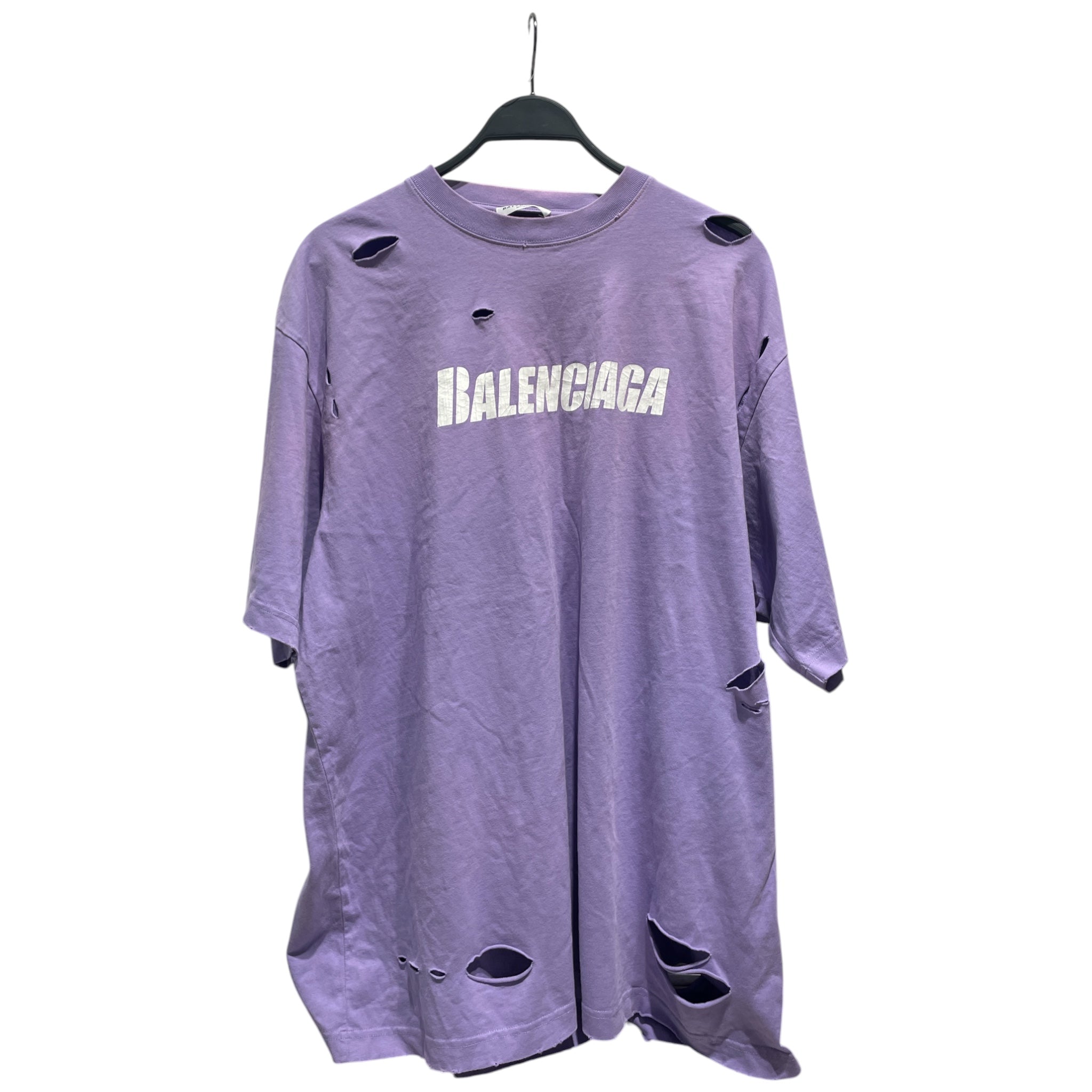 BALENCIAGA/T-Shirt/M/Cotton/PPL/UNISEX SAMPLE view 1