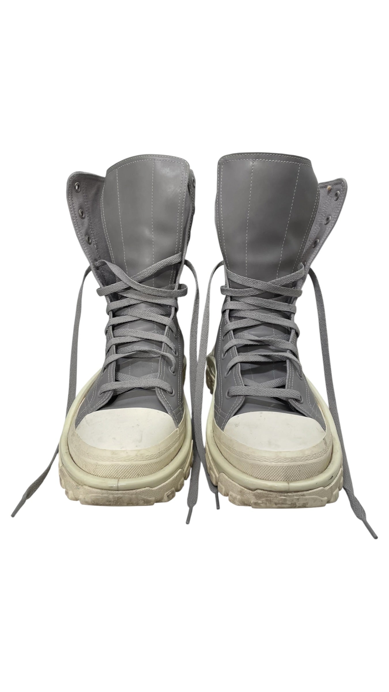 ADIDAXRAF SIMMONS/Lace Up Boots/US 10/Cotton/GRY/ view 4