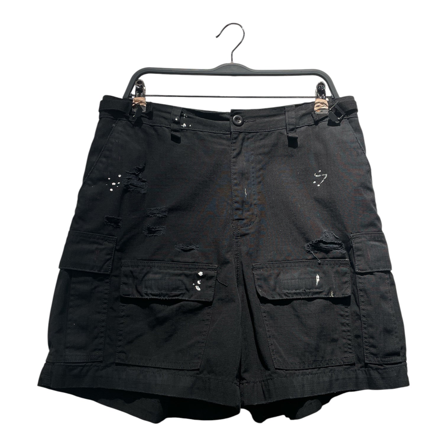BALENCIAGA/Shorts/M/Cotton/BLK/ view 1