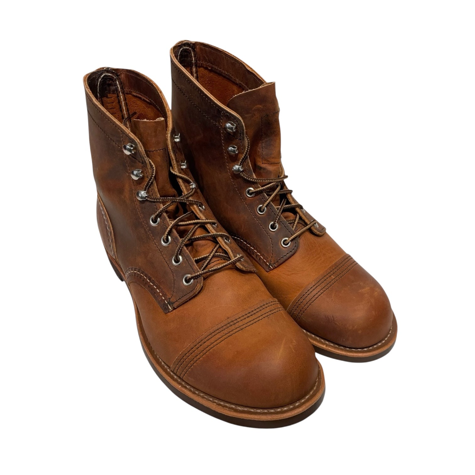 RED WING/Lace Up Boots/US 9.5/Leather/BRW/8085 Iron Ranger view 1
