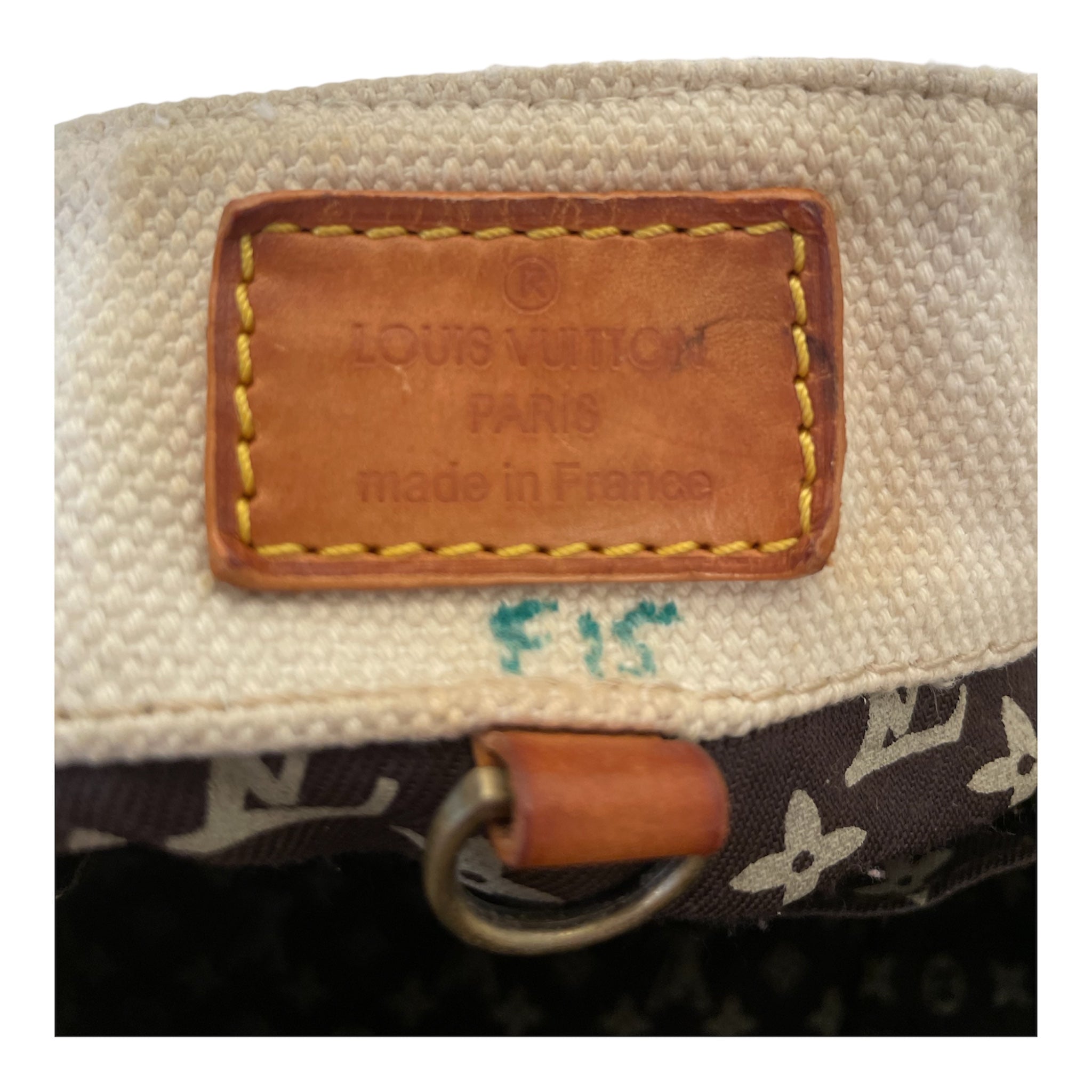 LOUIS VUITTON/Tote Bag/Cotton/CRM/2008 globe shopper view 4