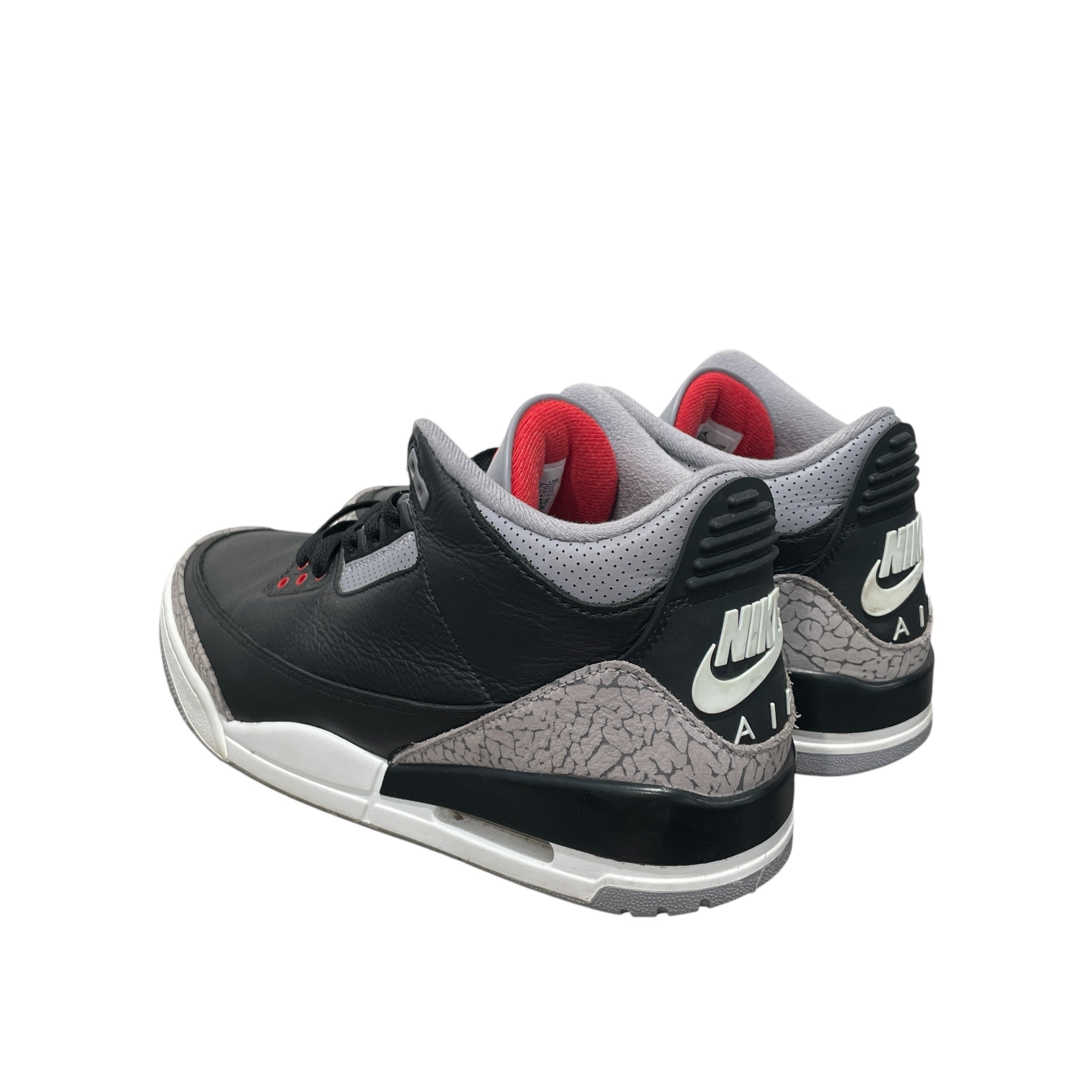 JORDAN BRAND/Low-Sneakers/US 9.5/Leather/BLK/ view 2