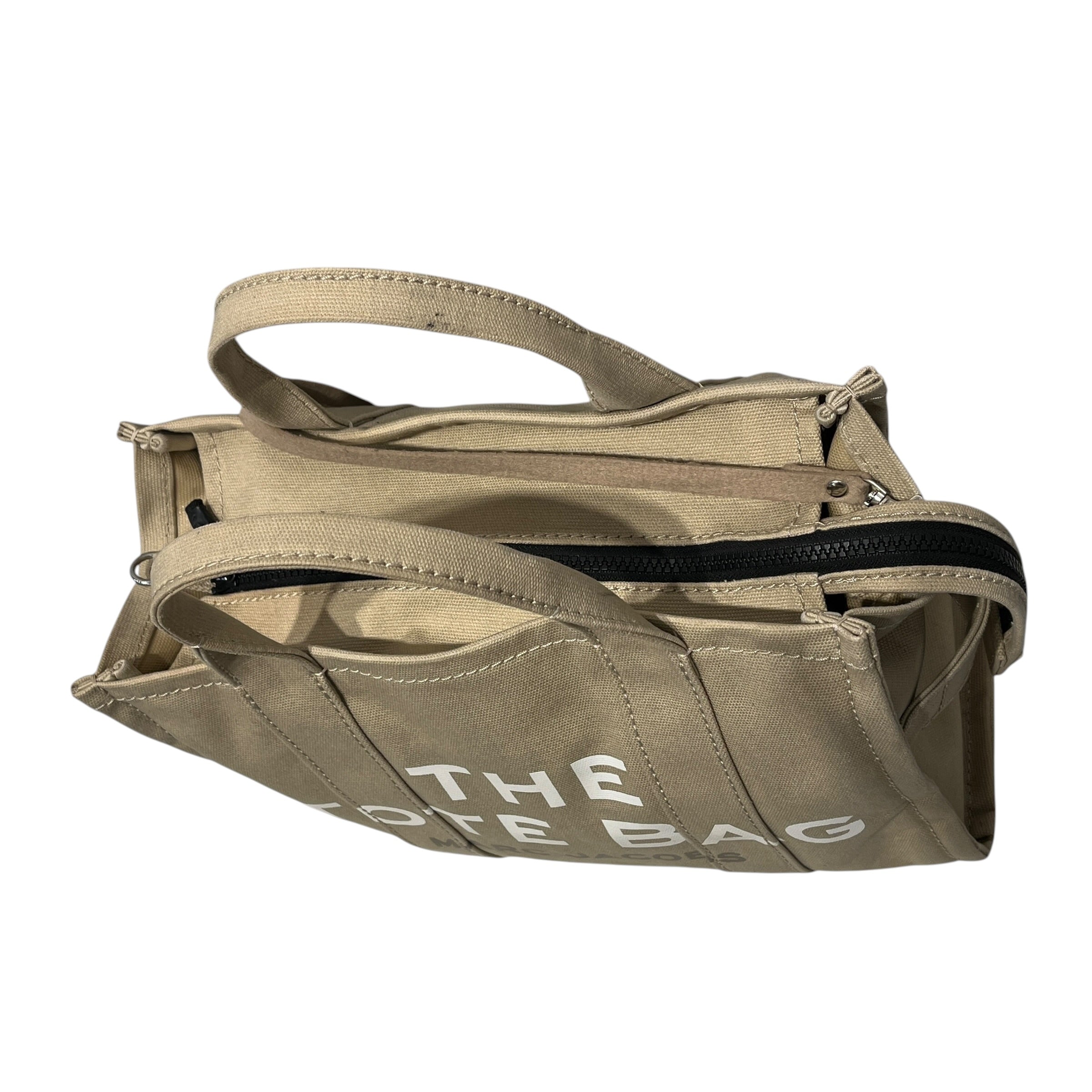 MARC JACOBS/Tote Bag/Cotton/BEG/Canvas Medium The Tote Bag view 13