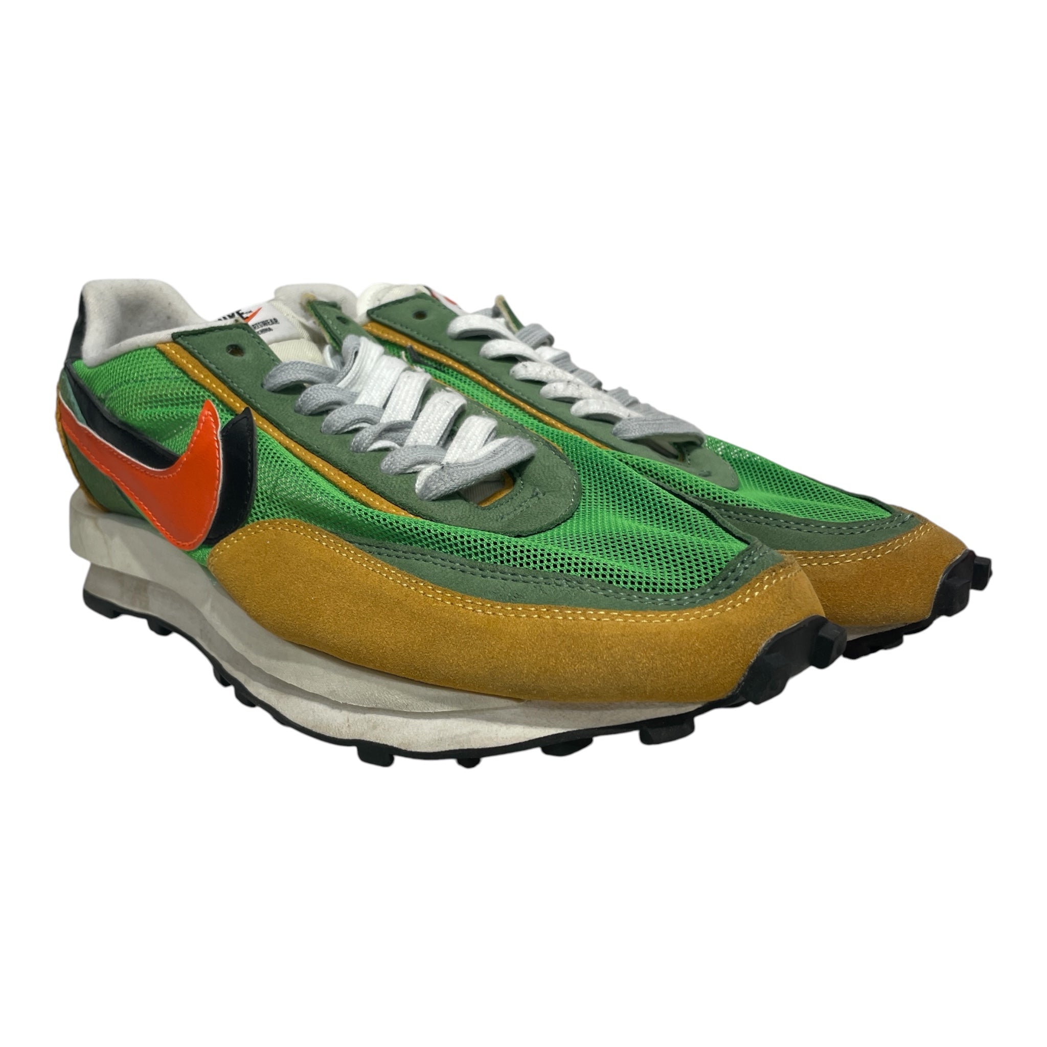 NIKE/Sacai/Low-Sneakers/US 12/Polyester/GRN/low top view 1