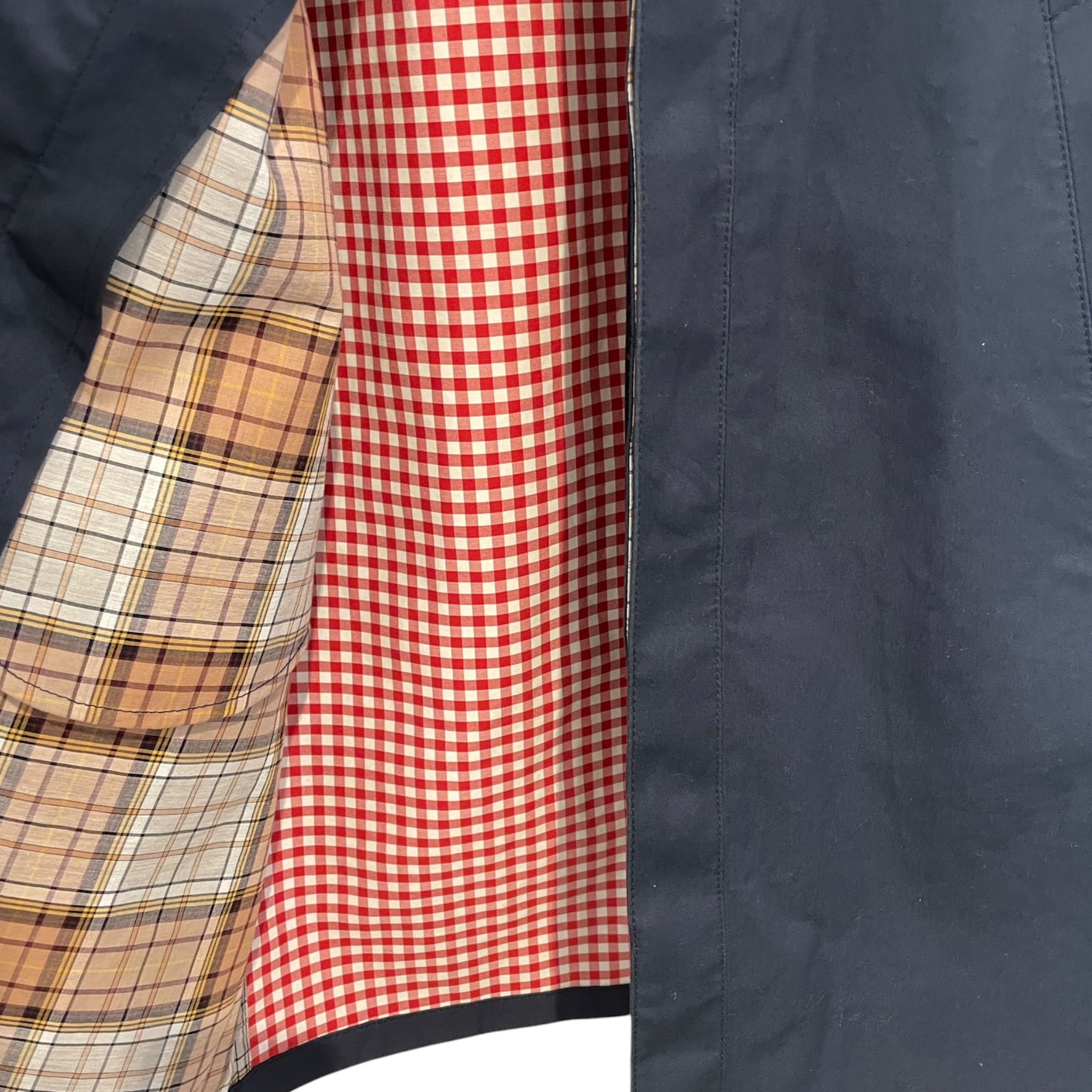 COMME des GARCONS/Trench Coat/M/Cotton/NVY/TRICOT COMME DES GARCONS view 3