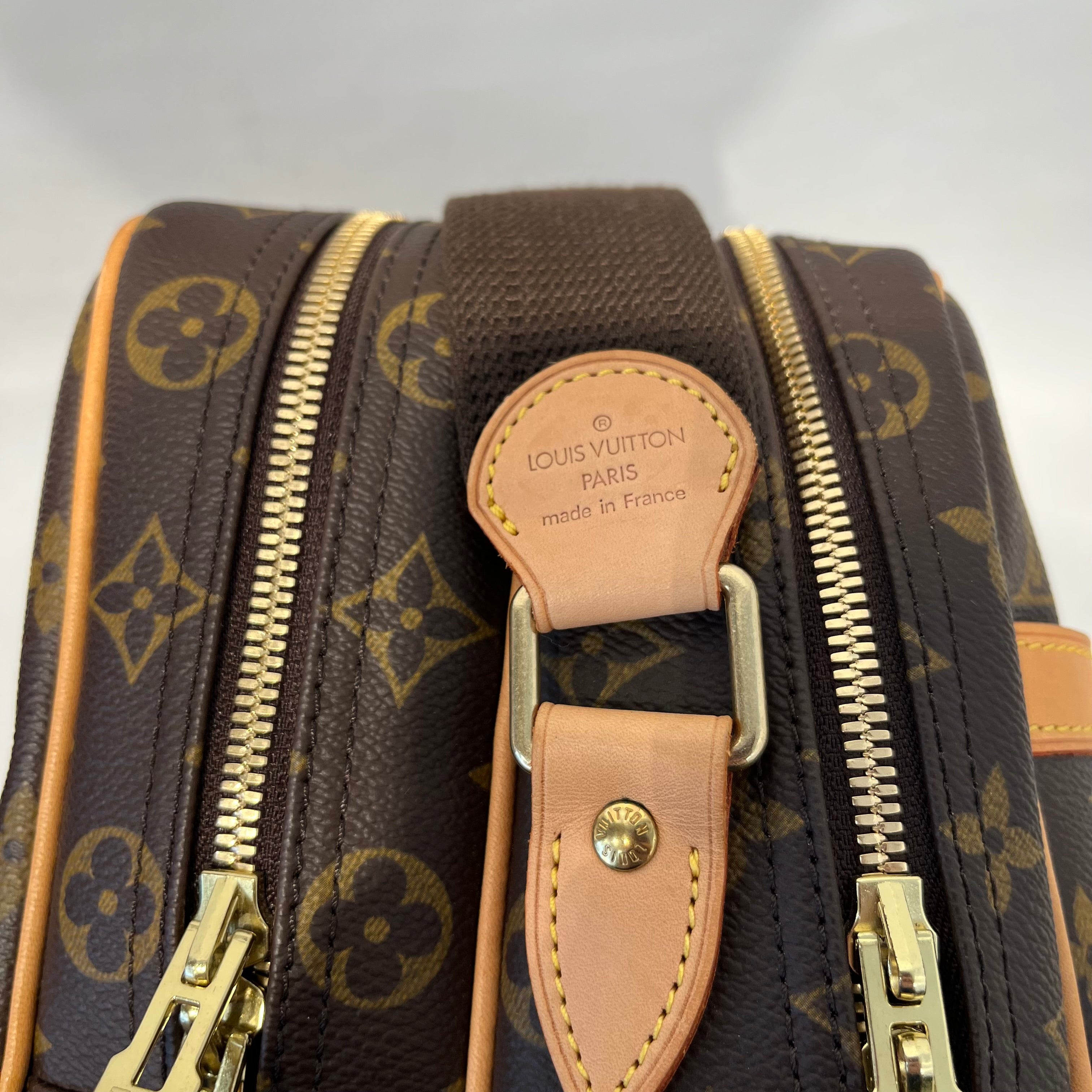 LOUIS VUITTON/Luggage/Monogram/Leather/BRW/Reporter GM view 6