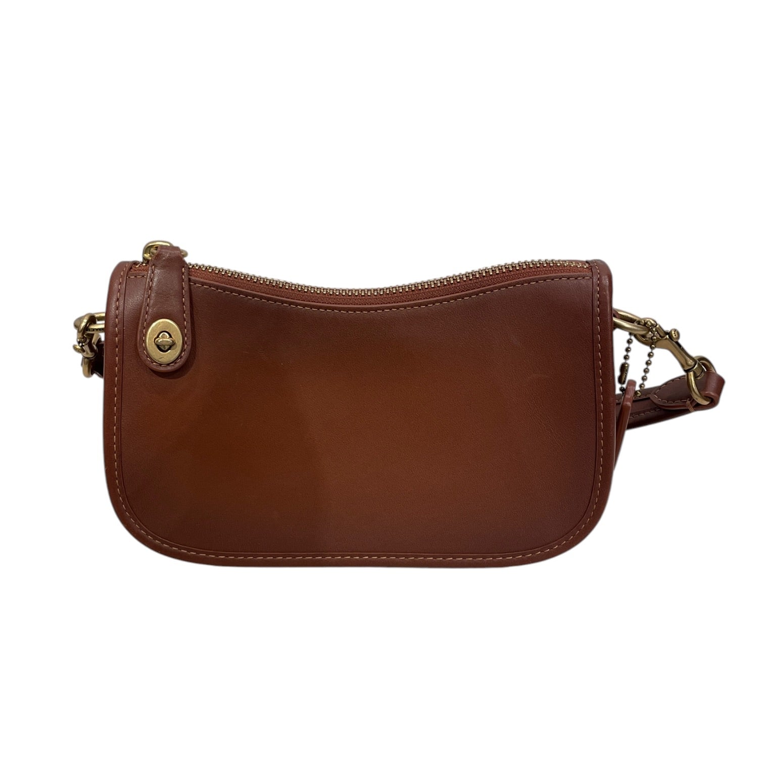 COACH/Hand Bag/Leather/BRW/COACH BRWN SWINGER 20 BAG view 1