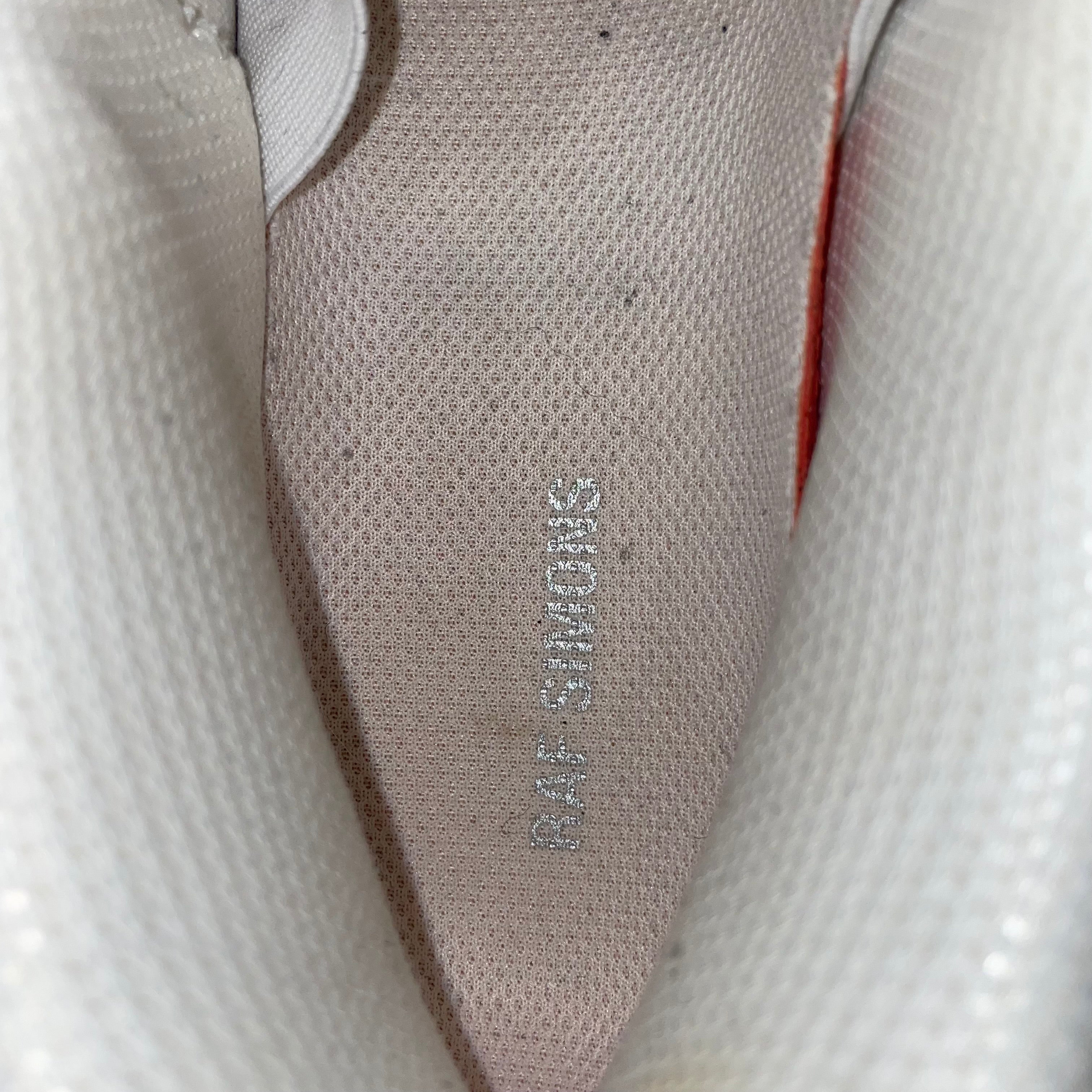 RAF SIMONS/Low-Sneakers/EU 44/Cotton/WHT/Pharaxus Off-white/Cream view 3