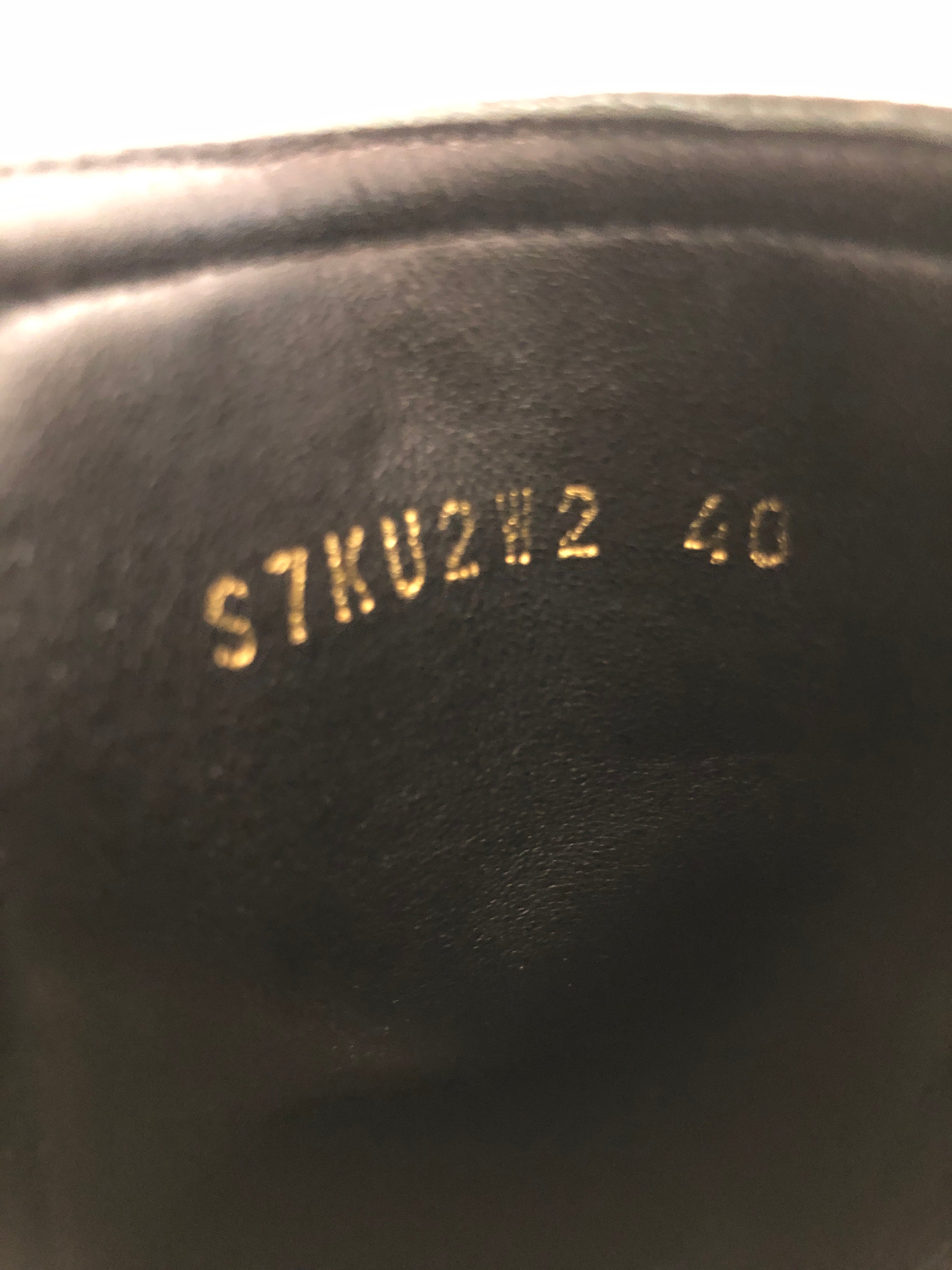VALENTINO GARAVANI/Chelsea Boots/EU 40/Leather/BLK/ view 3
