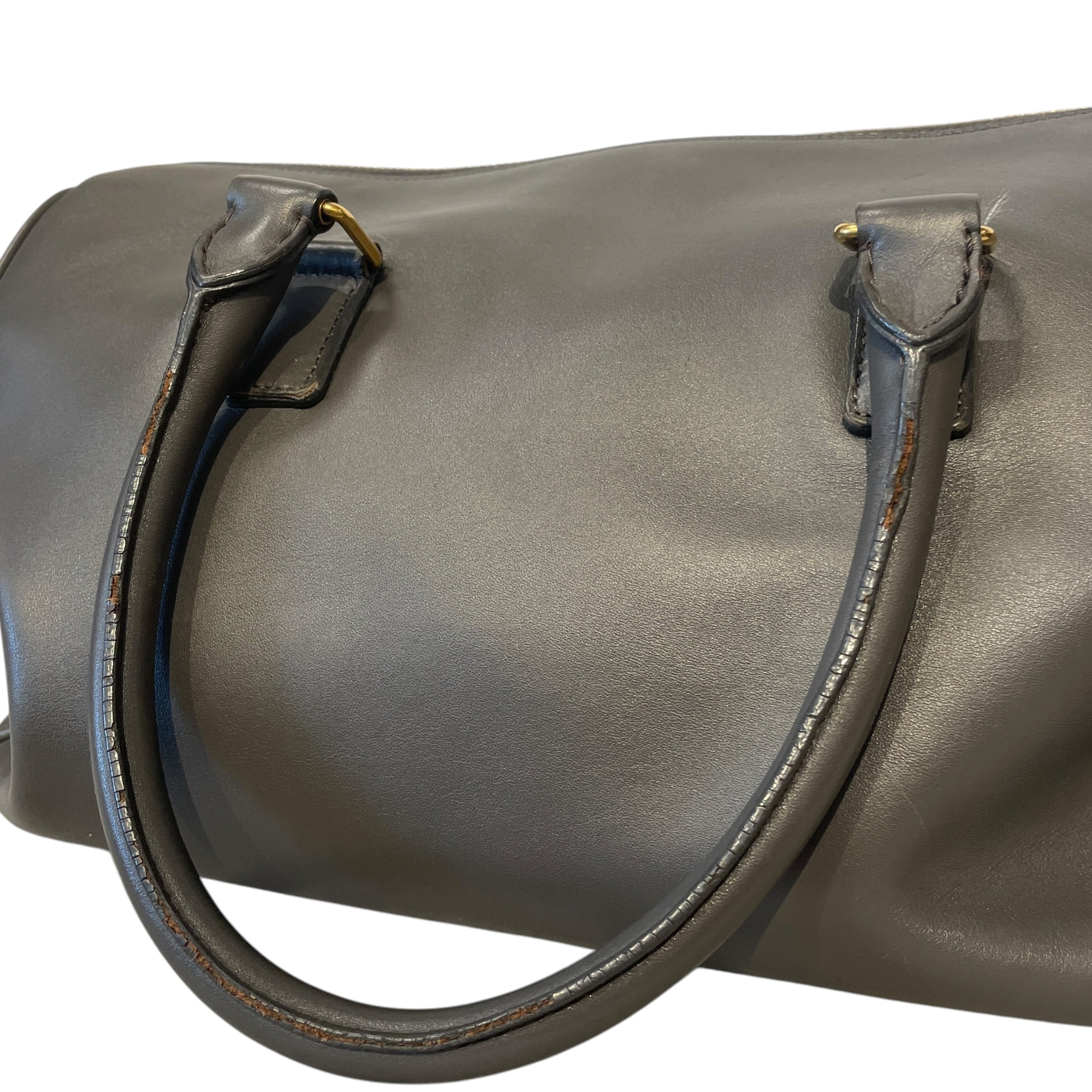 SAINT LAURENT/Hand Bag/Leather/GRY/LEATHER CLASSIC DUFFLE view 9