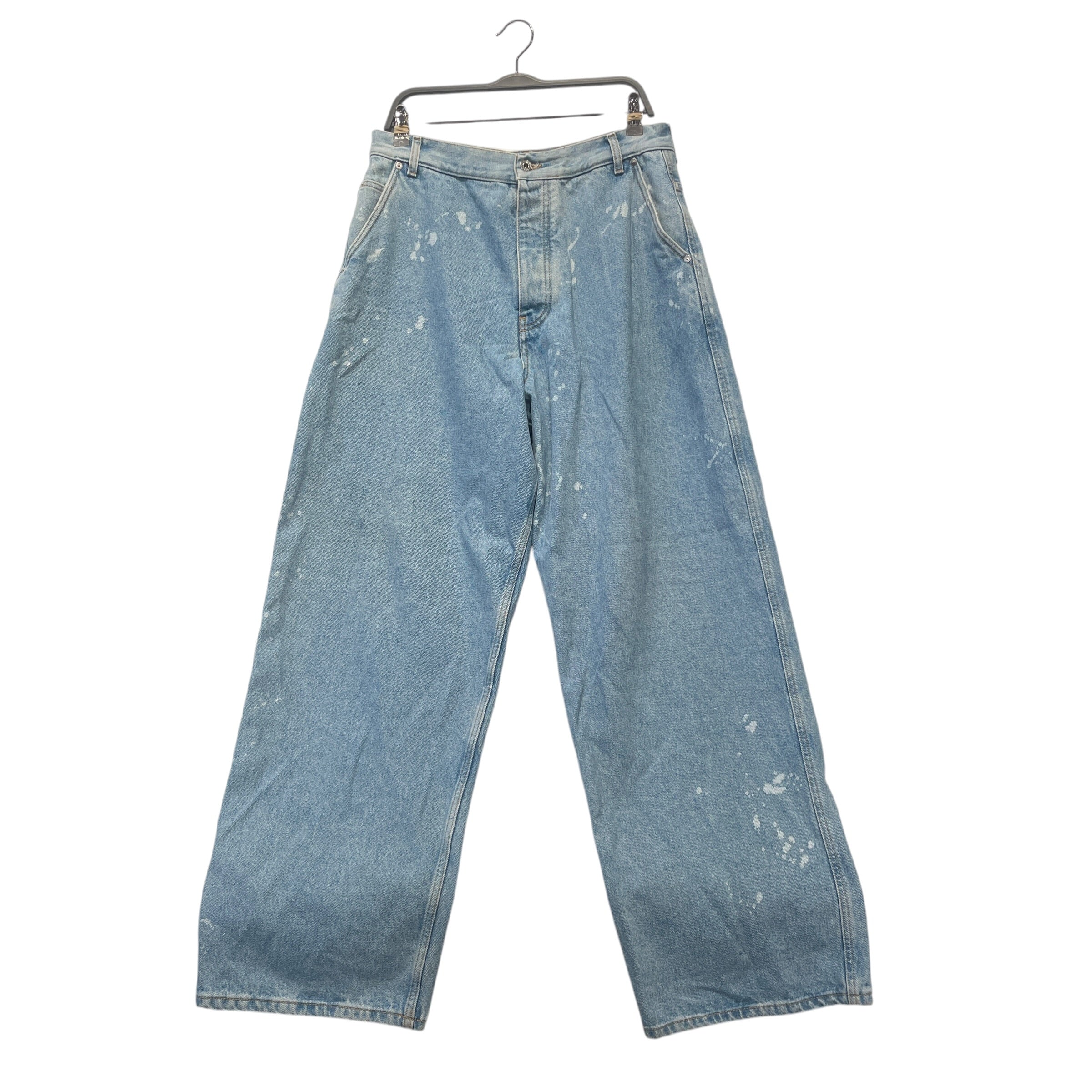 OFF-WHITE/Pants/31/Denim/IDG/BAGGY DENIM PAINT SPLATER view 1