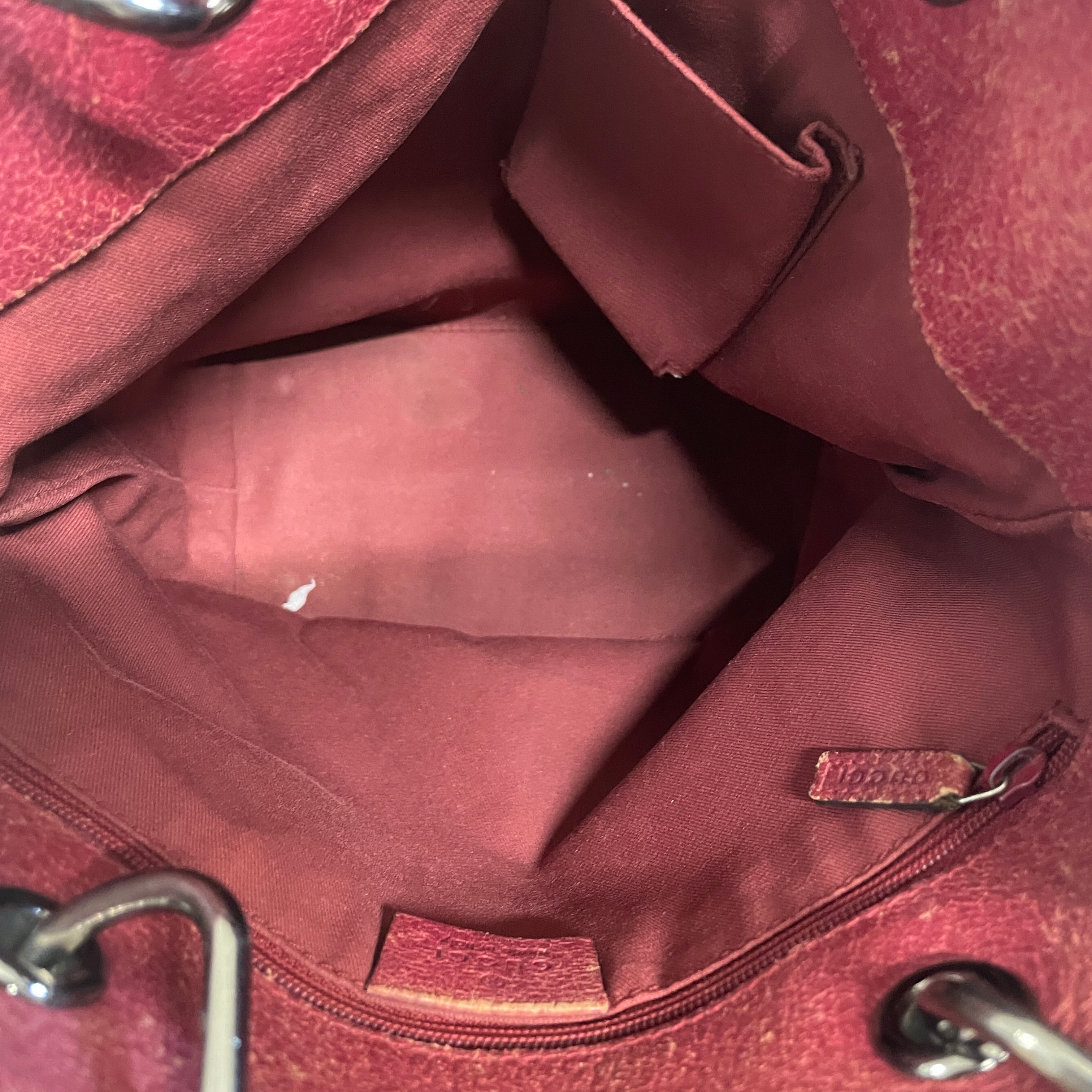 GUCCI/Tote Bag/Monogram/Cotton/BEG/64TYDX/RED TRIM ECLPISE TOTE view 4
