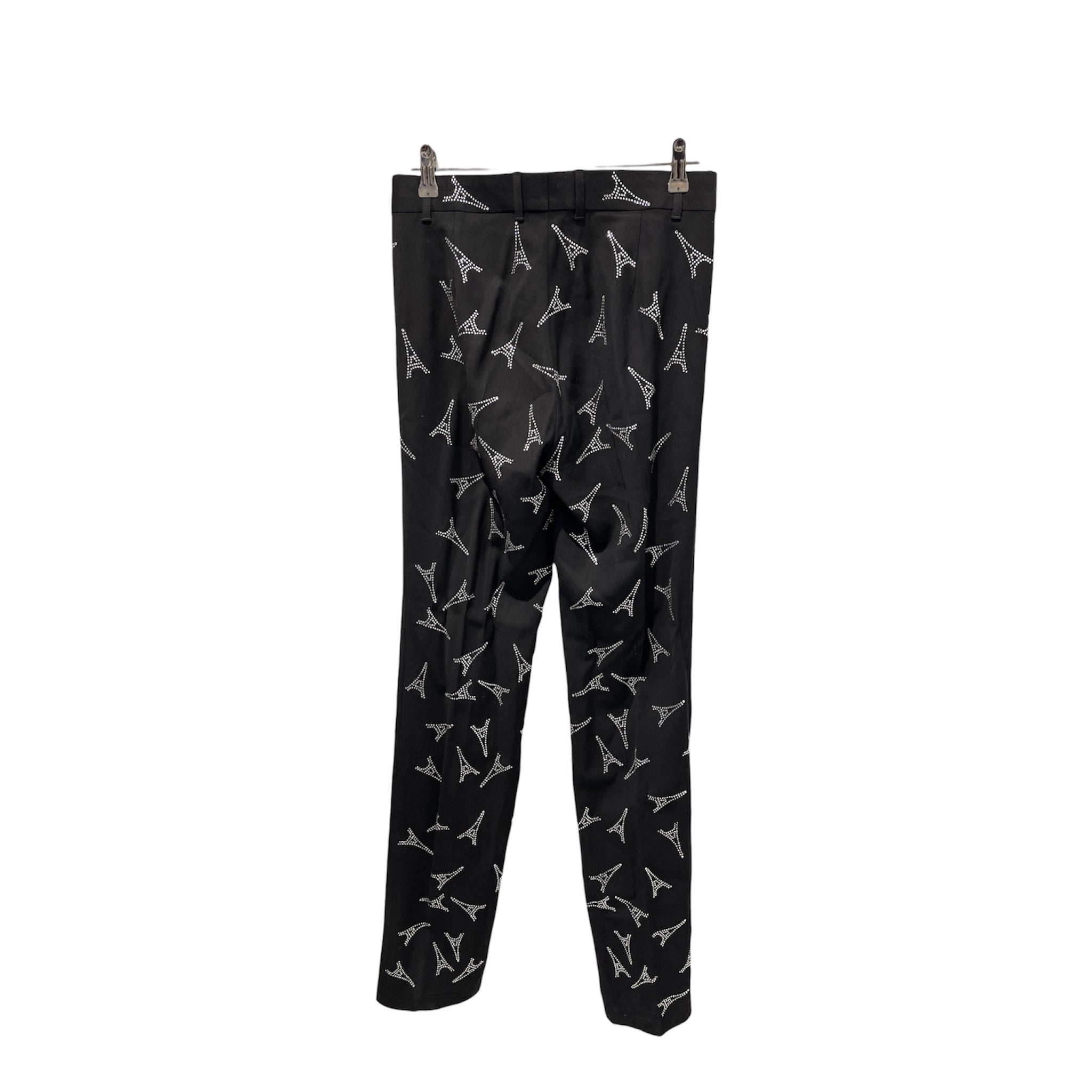 BALENCIAGA/Skinny Pants/46/Cotton/BLK/PARIS PANTS view 2