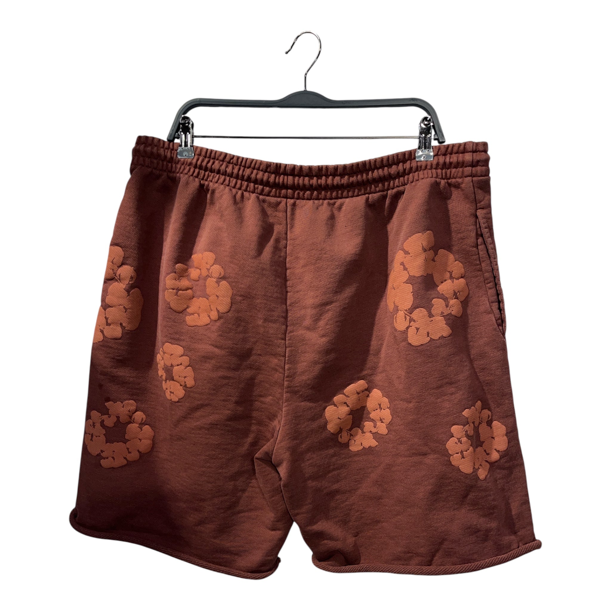 DENIM TEARS/Shorts/XXL/Cotton/BRW/Graphic/BROWN FLOWER GRAPHIC view 2