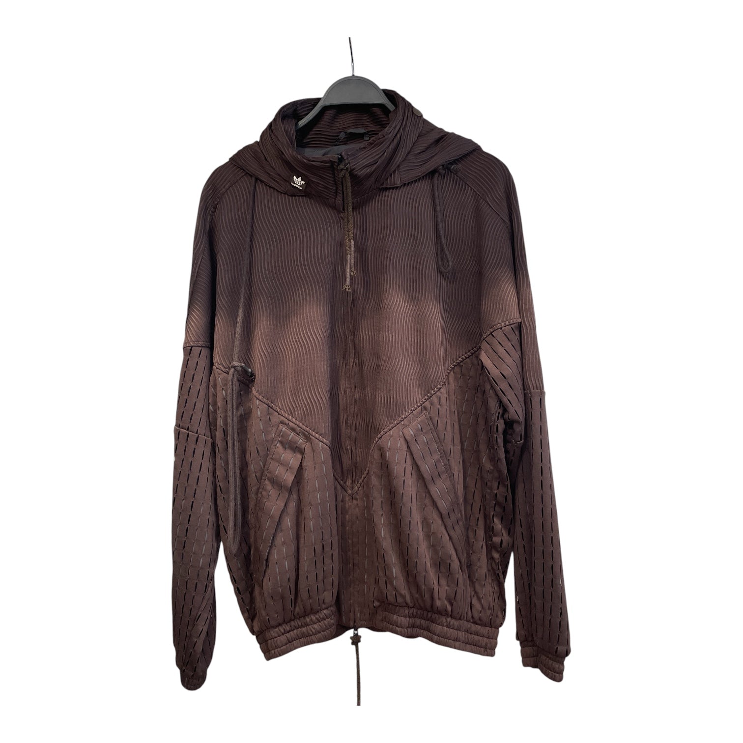 adidas/Zip Up Hoodie/XL/Cotton/BRW/ADIDAS X SONG FOR THE MUTE view 1