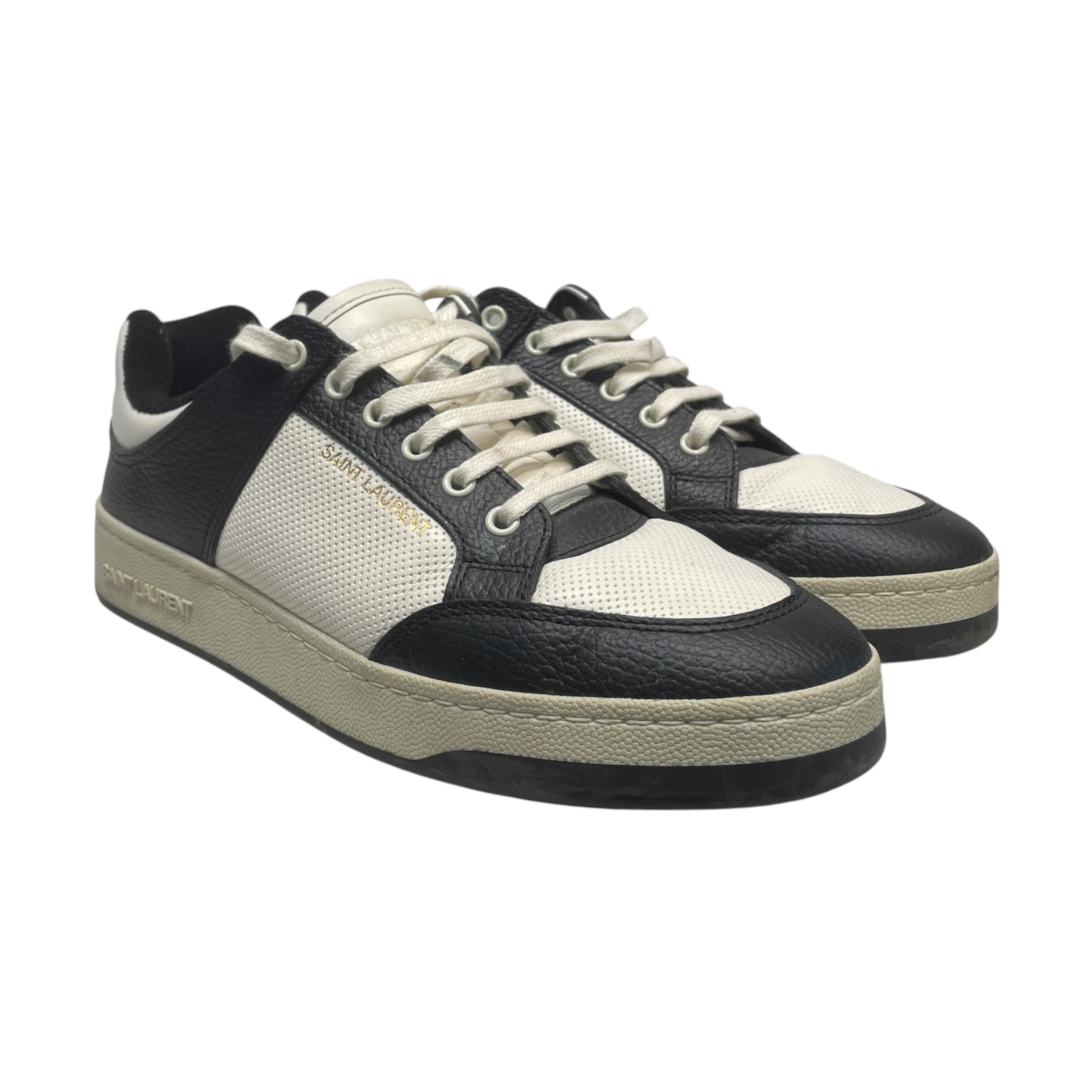 SAINT LAURENT/Low-Sneakers/US 9/Leather/BLK/SL 61 Low view 1