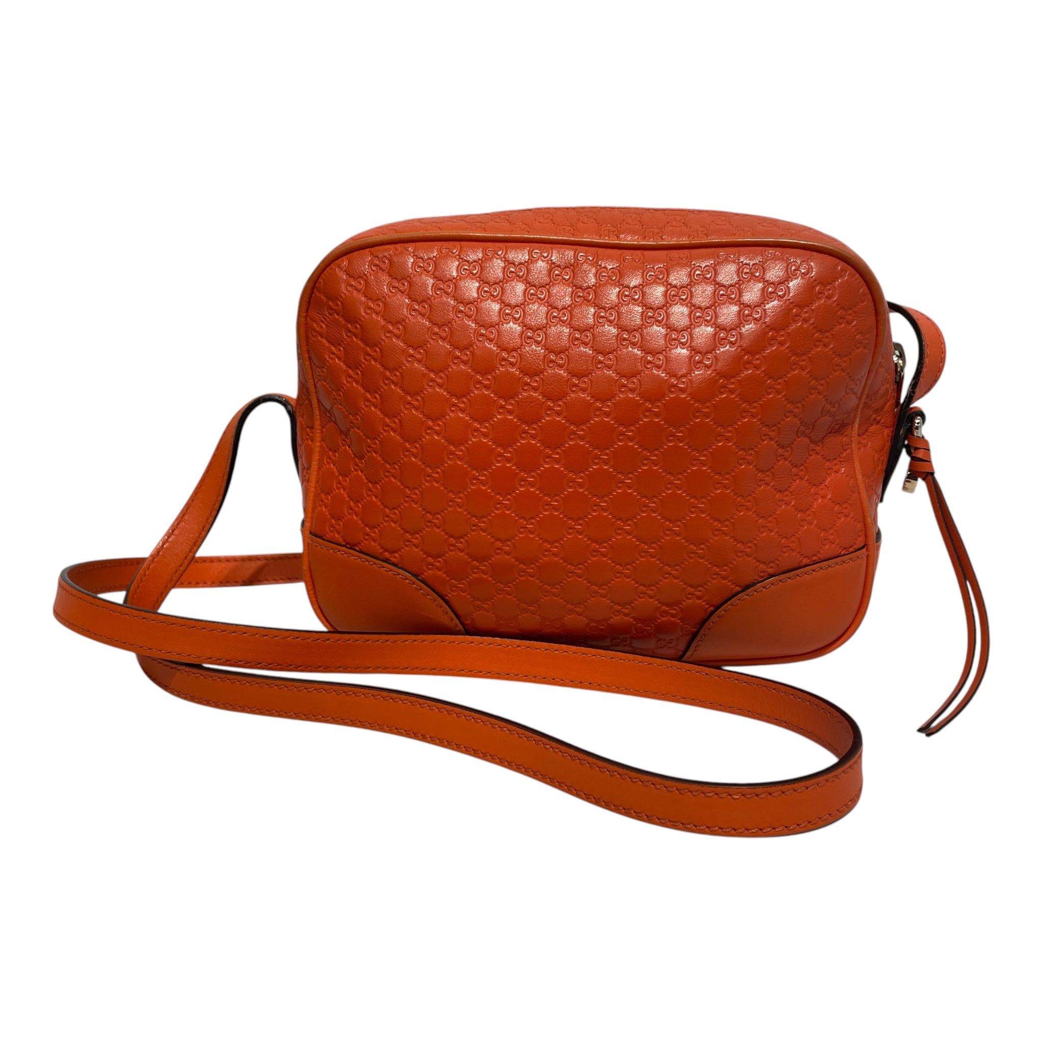 GUCCI/Cross Body Bag/Monogram/Leather/ORN/MIRCOGUCCISSIMA view 1