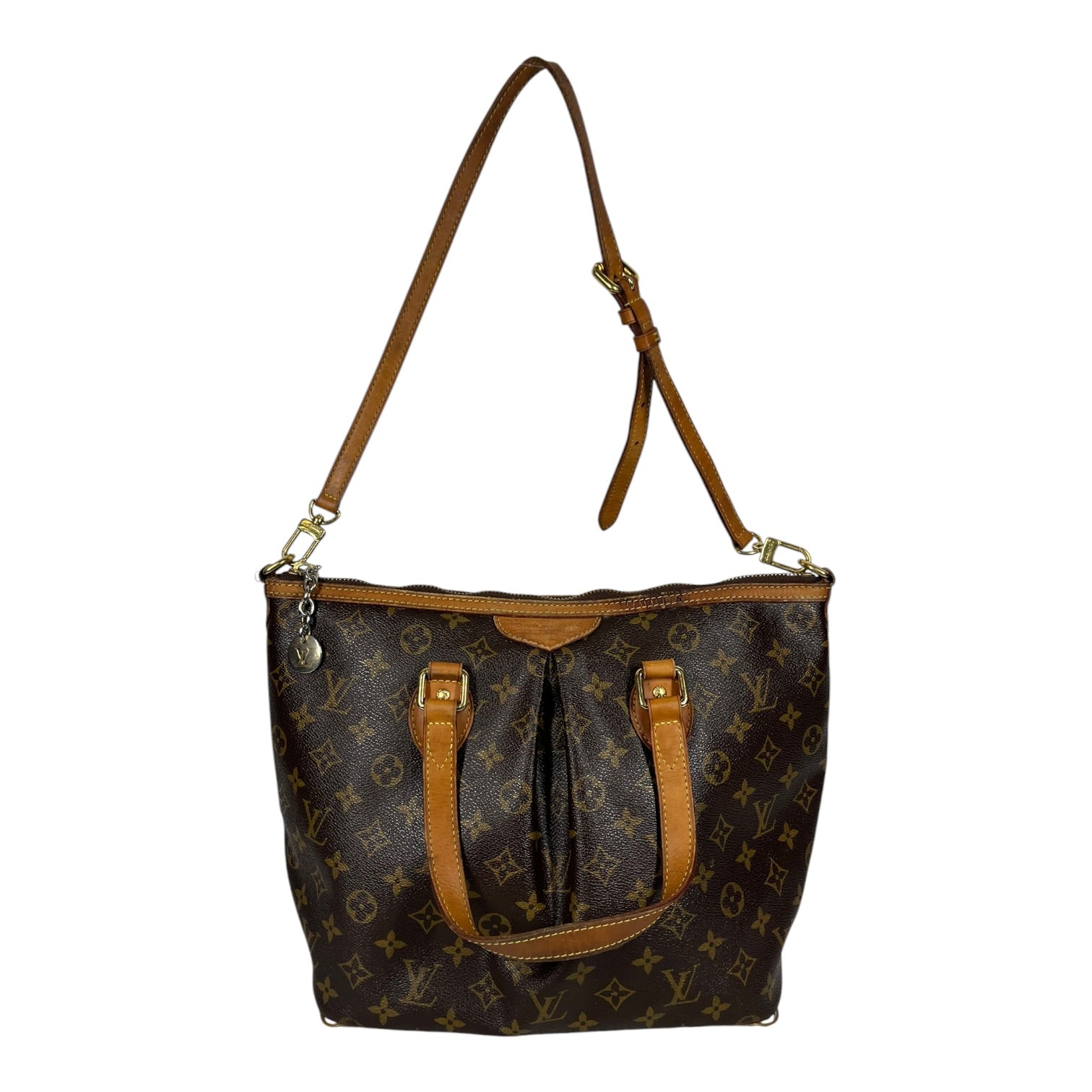 LOUIS VUITTON/Hand Bag/All Over Print/Leather/BRW/Palmero Monogram view 1