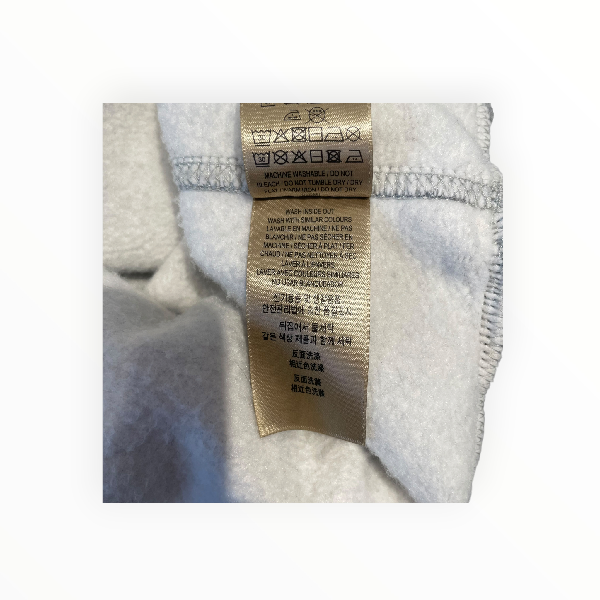 BURBERRY LONDON/Sweatshirt/M/Cotton/GRY/JUMPER view 6