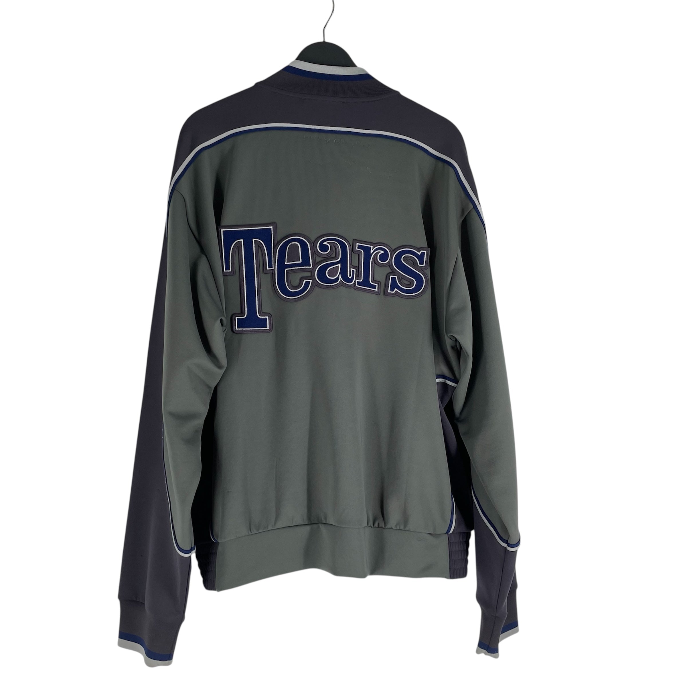 DENIM TEARS/Jacket/XXL/Polyester/GRY/BASEBALL JCKT RN 162838 view 2