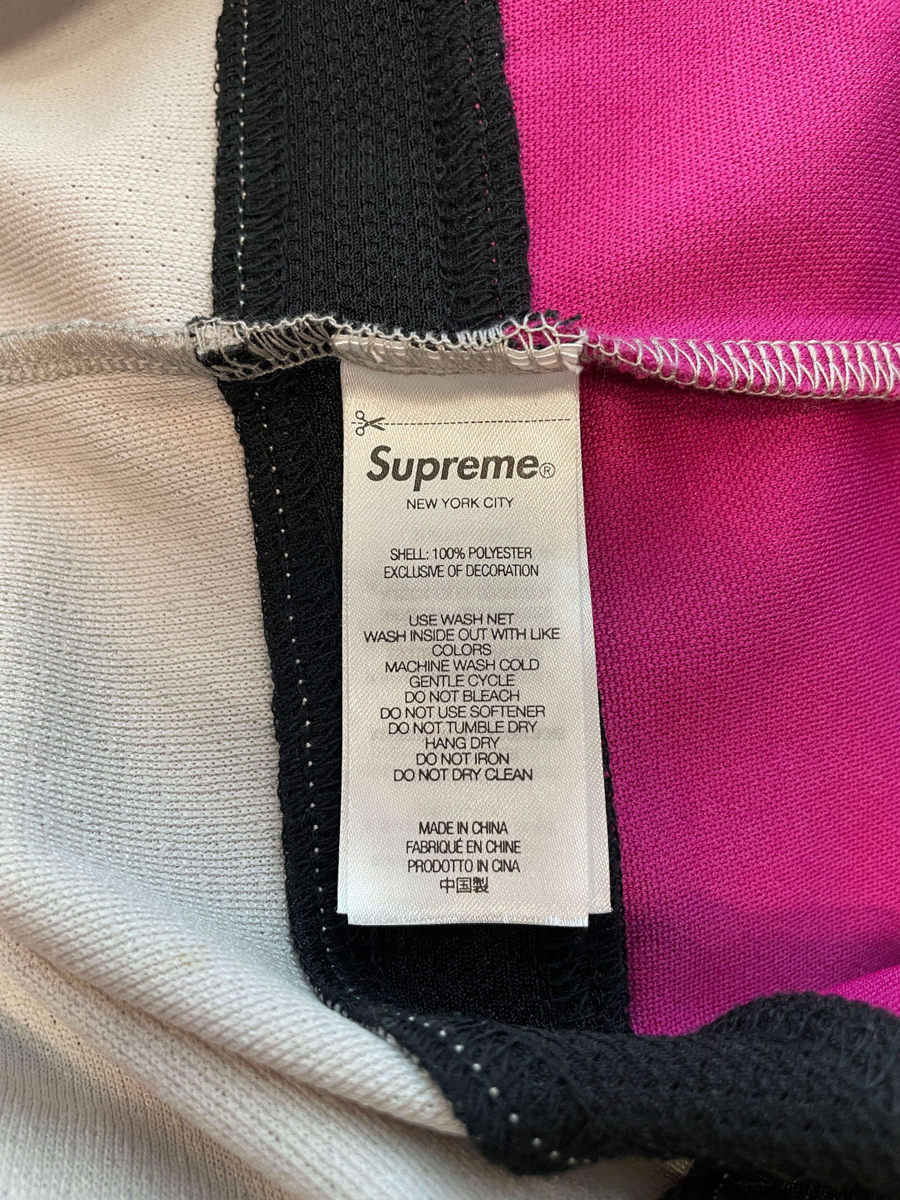 Supreme/LS T-Shirt/M/Polyester/PNK/Graphic/rhinestone panther hockey view 4
