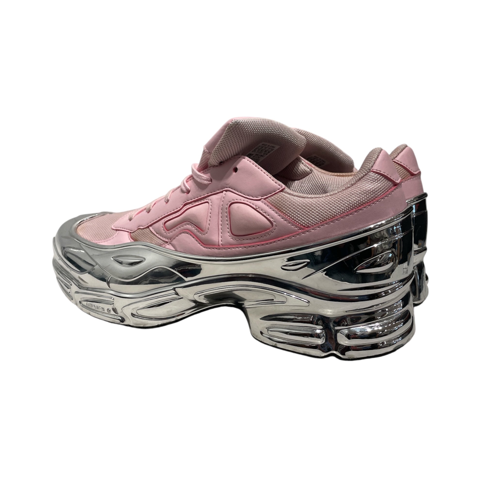 RAF SIMONS/Low-Sneakers/US 12/PNK/OZWEEGOS SILVER SOLE view 2