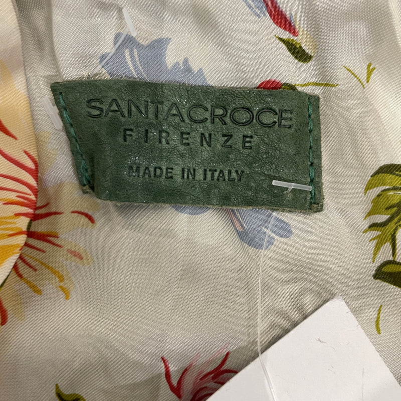 SANTACROCE/Leather Jkt/S/Leather/GRN/
